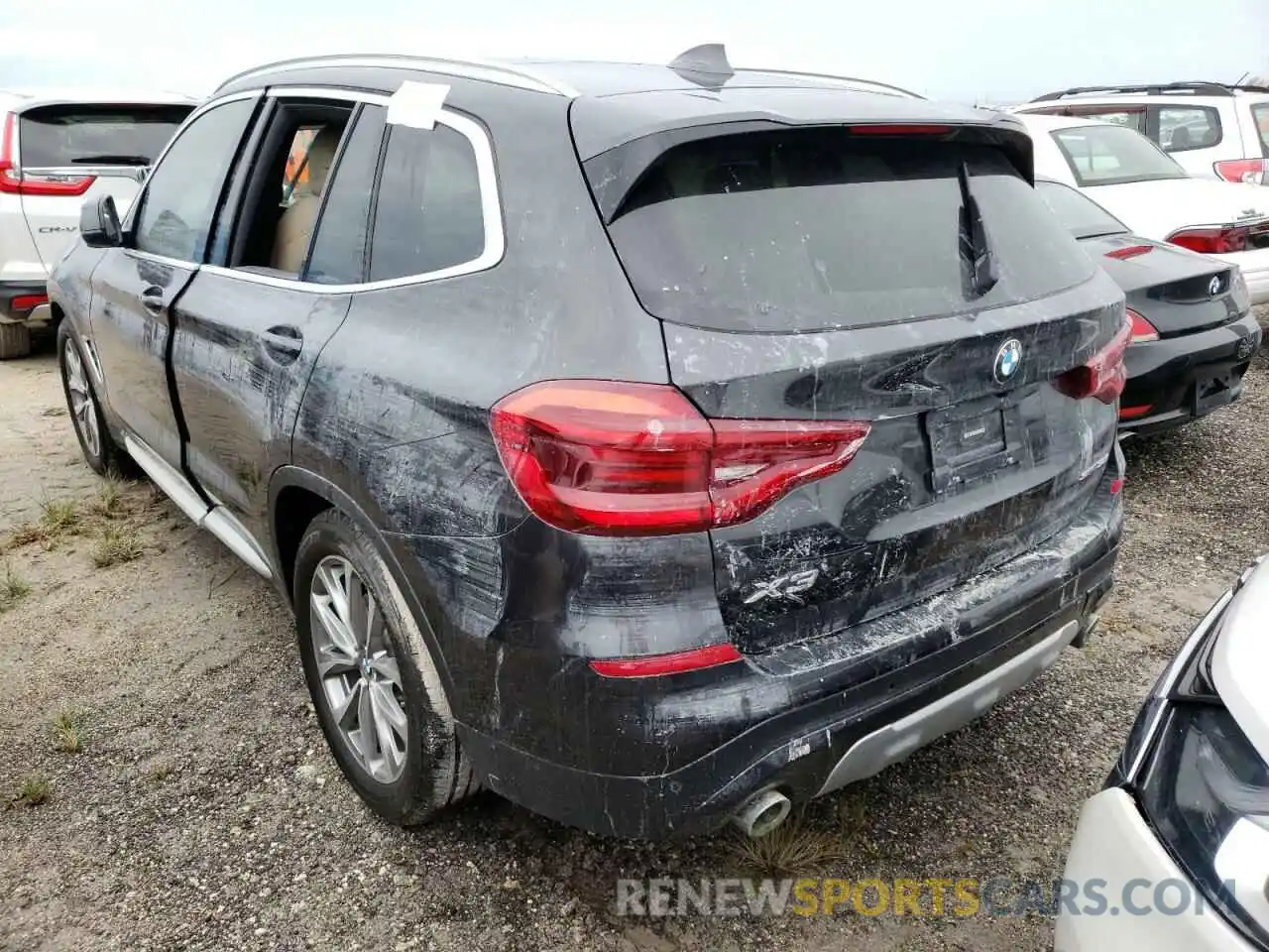 3 Photograph of a damaged car 5UXTR7C5XKLF36153 BMW X3 2019