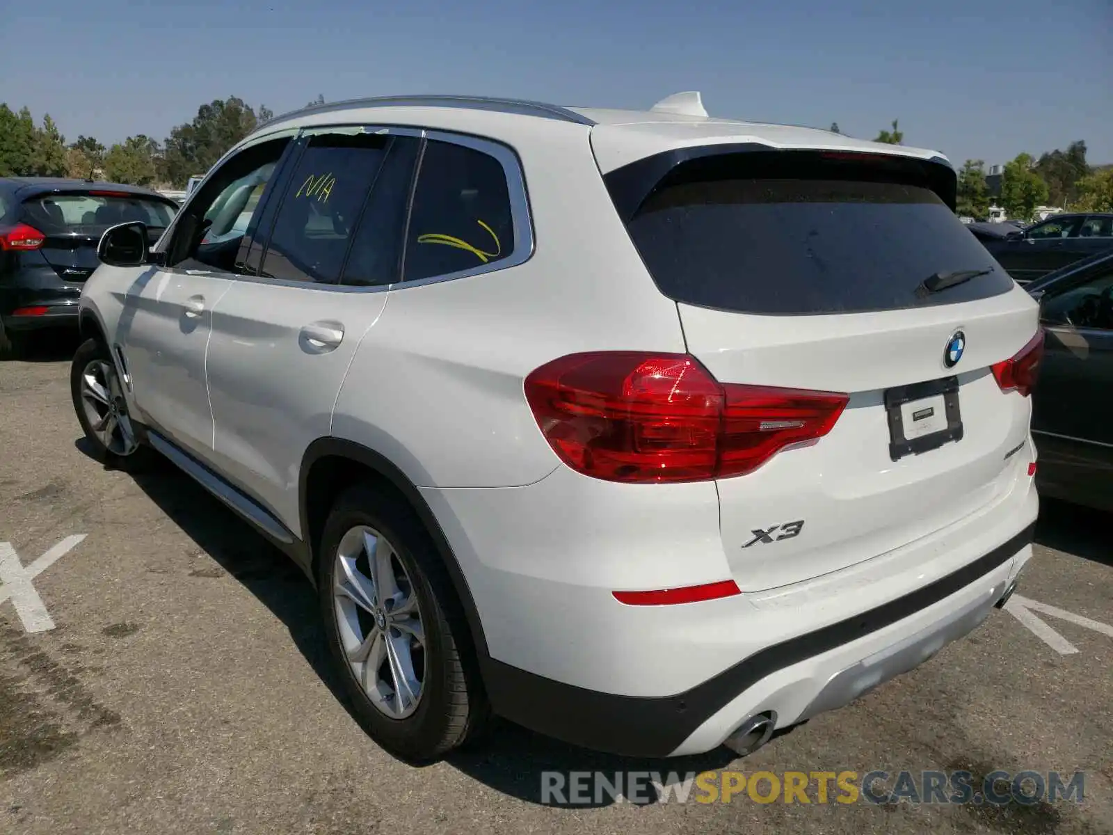 3 Photograph of a damaged car 5UXTR7C5XKLF37786 BMW X3 2019