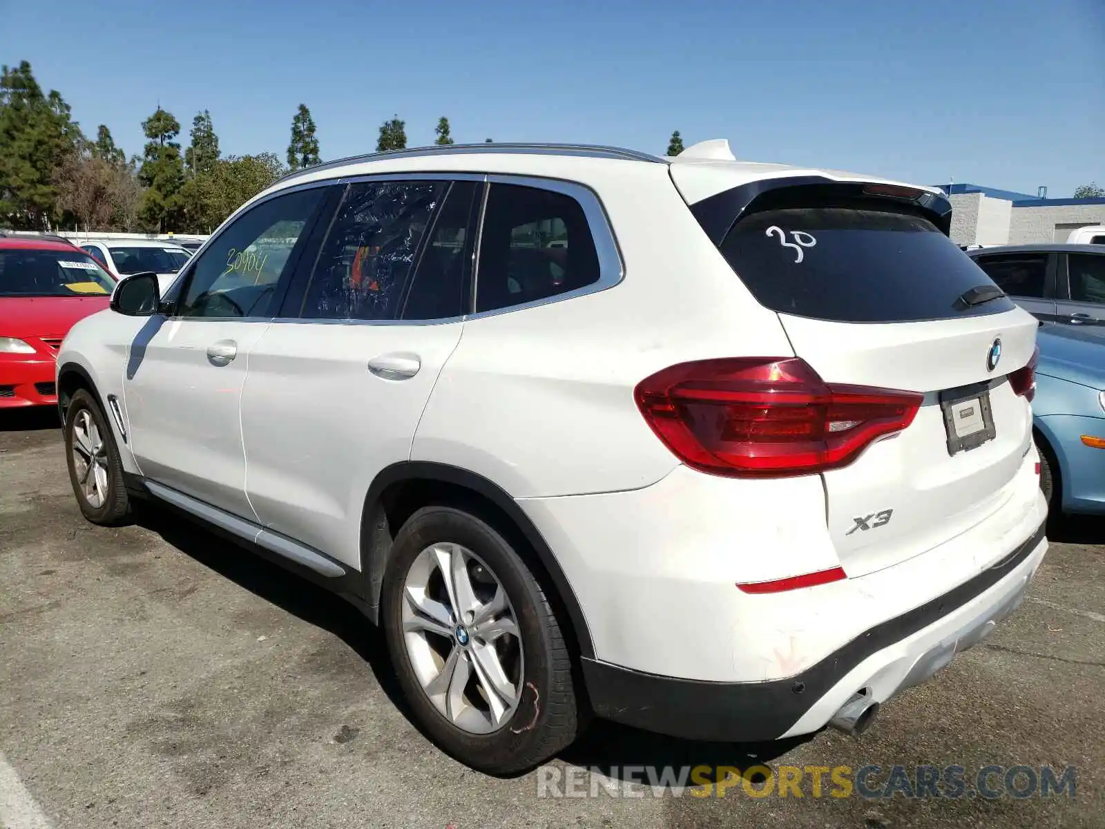 3 Photograph of a damaged car 5UXTR7C5XKLR39952 BMW X3 2019