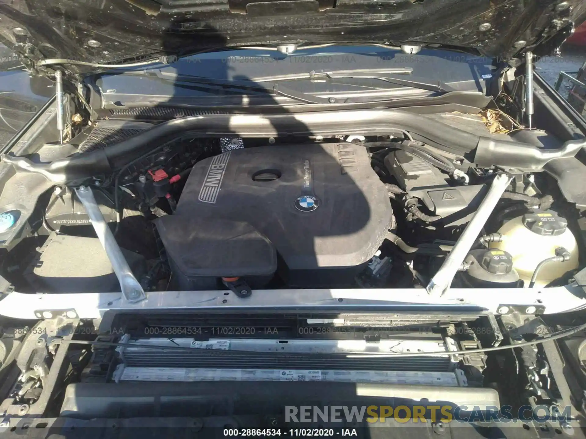 10 Фотография поврежденного автомобиля 5UXTR7C5XKLR43869 BMW X3 2019