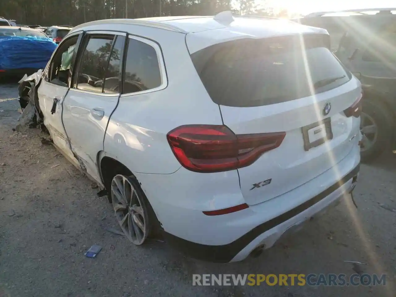 3 Photograph of a damaged car 5UXTR7C5XKLR45055 BMW X3 2019