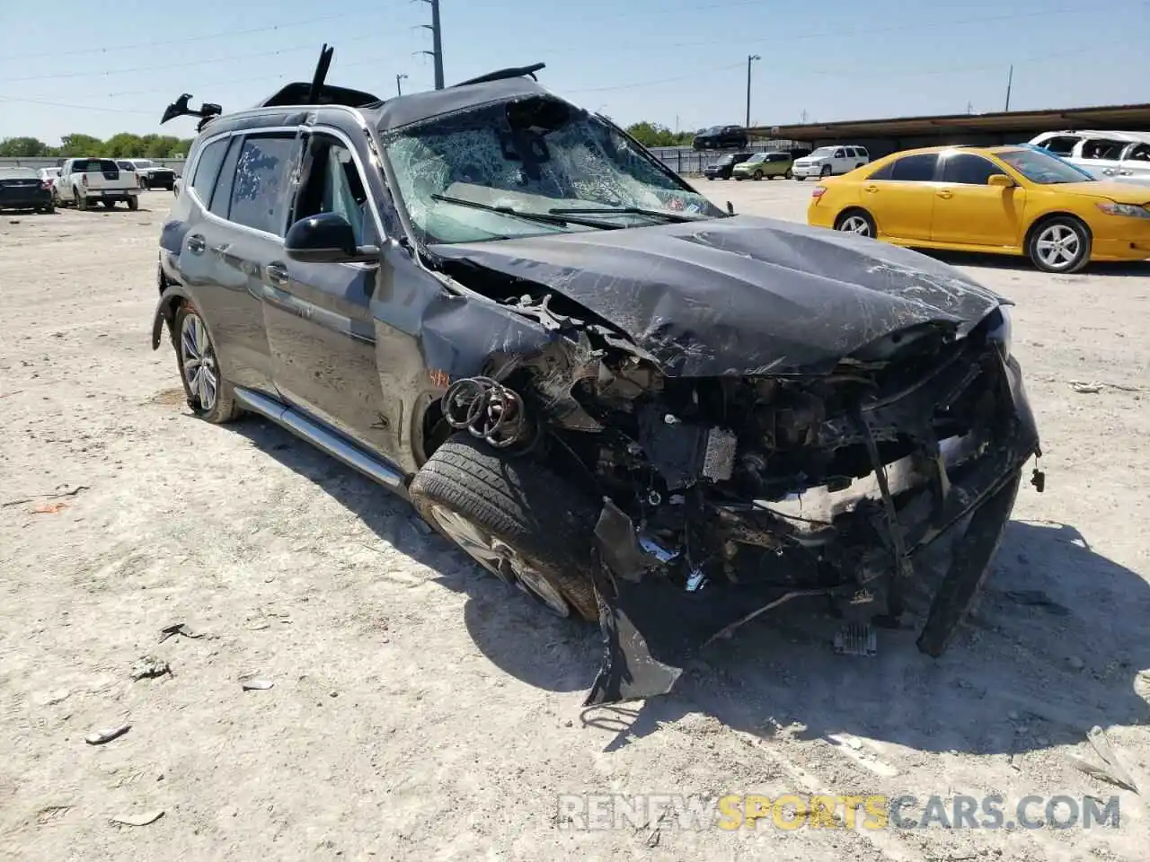 1 Photograph of a damaged car 5UXTR7C5XKLR46965 BMW X3 2019