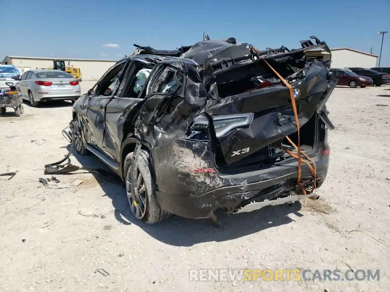 3 Photograph of a damaged car 5UXTR7C5XKLR46965 BMW X3 2019