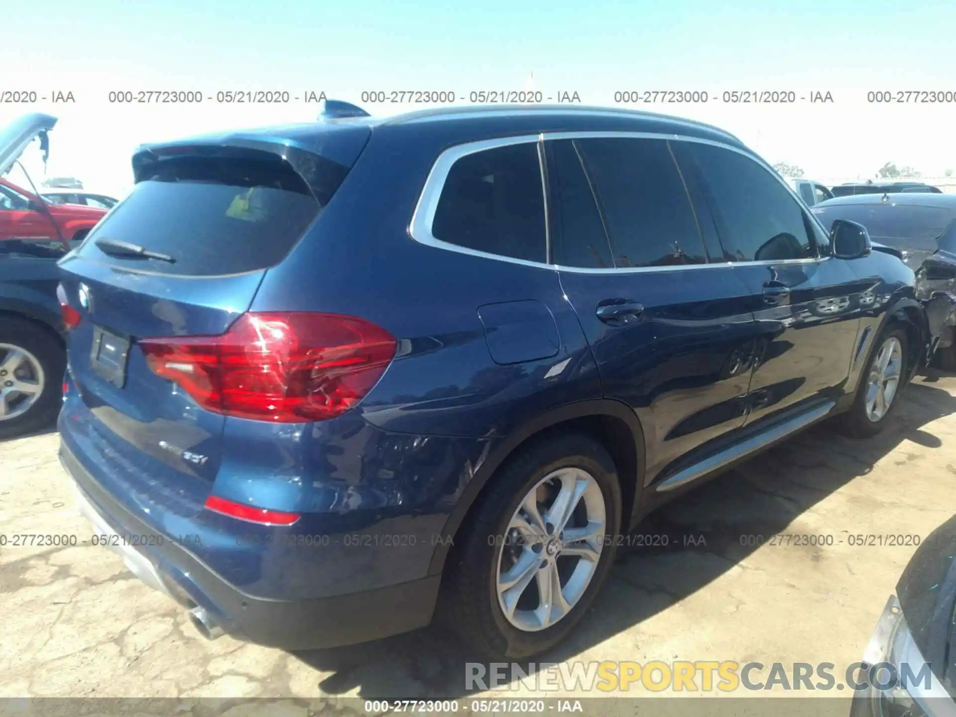 4 Photograph of a damaged car 5UXTR7C5XKLR48778 BMW X3 2019