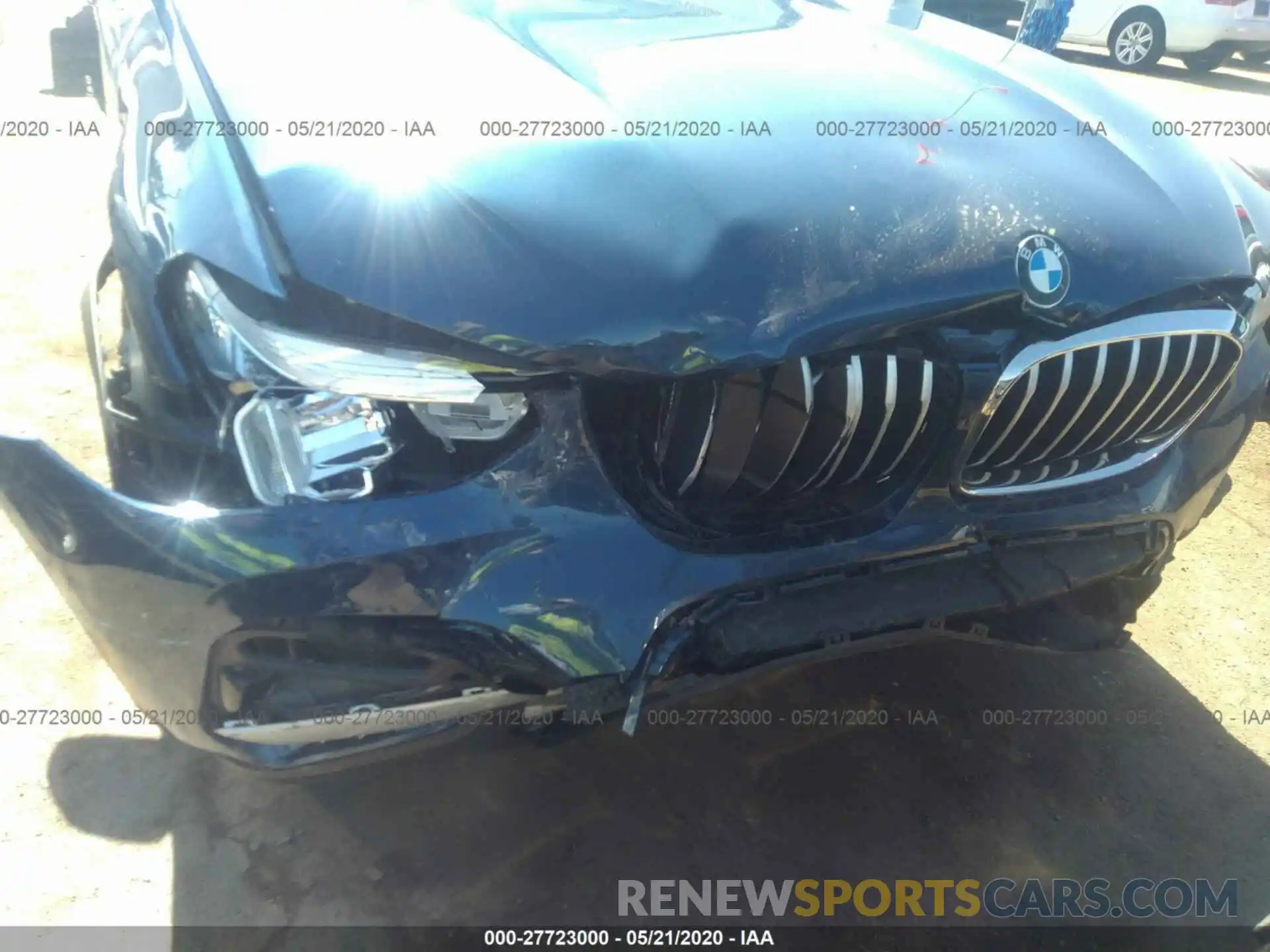 6 Photograph of a damaged car 5UXTR7C5XKLR48778 BMW X3 2019