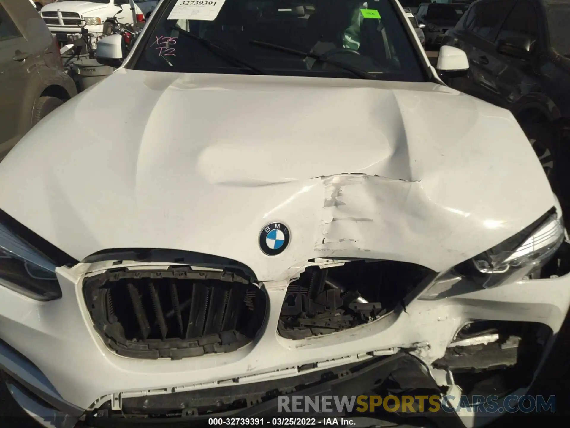 10 Photograph of a damaged car 5UXTR7C5XKLR51194 BMW X3 2019