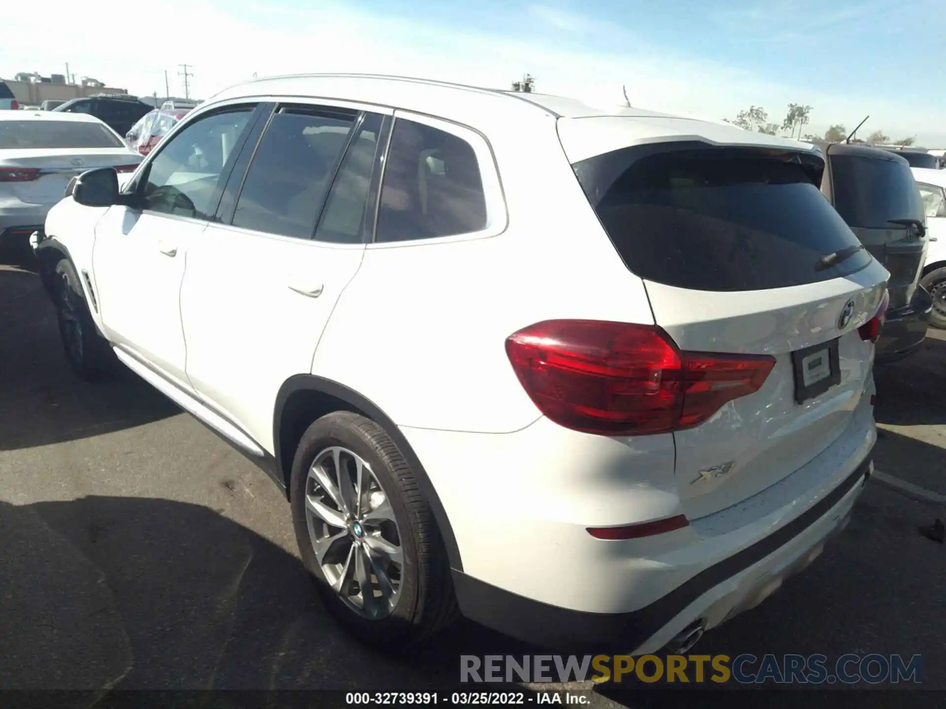 3 Photograph of a damaged car 5UXTR7C5XKLR51194 BMW X3 2019