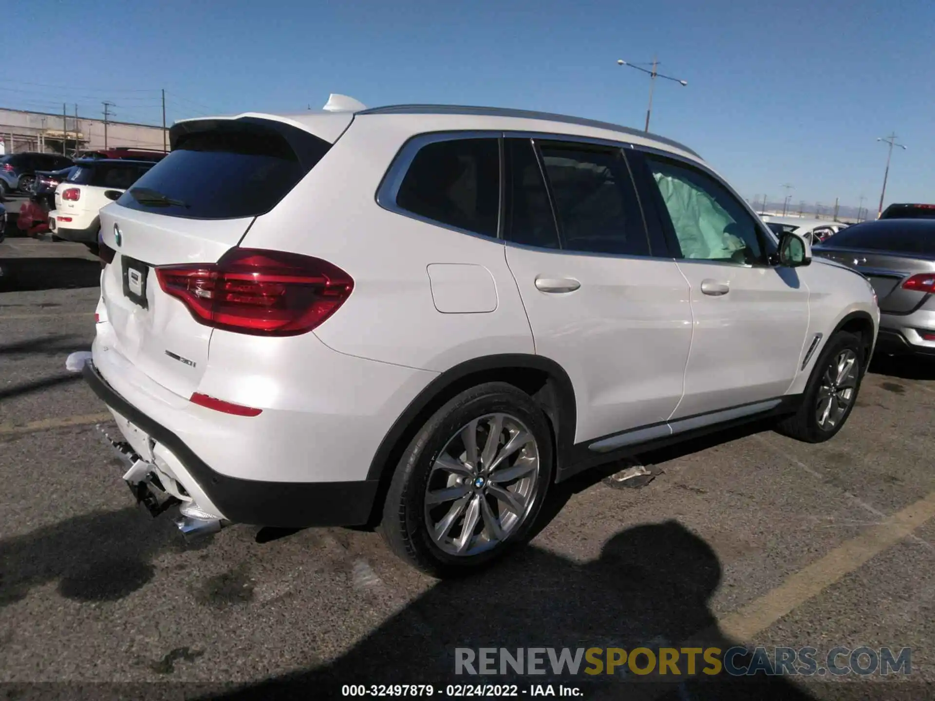 4 Photograph of a damaged car 5UXTR7C5XKLR52054 BMW X3 2019