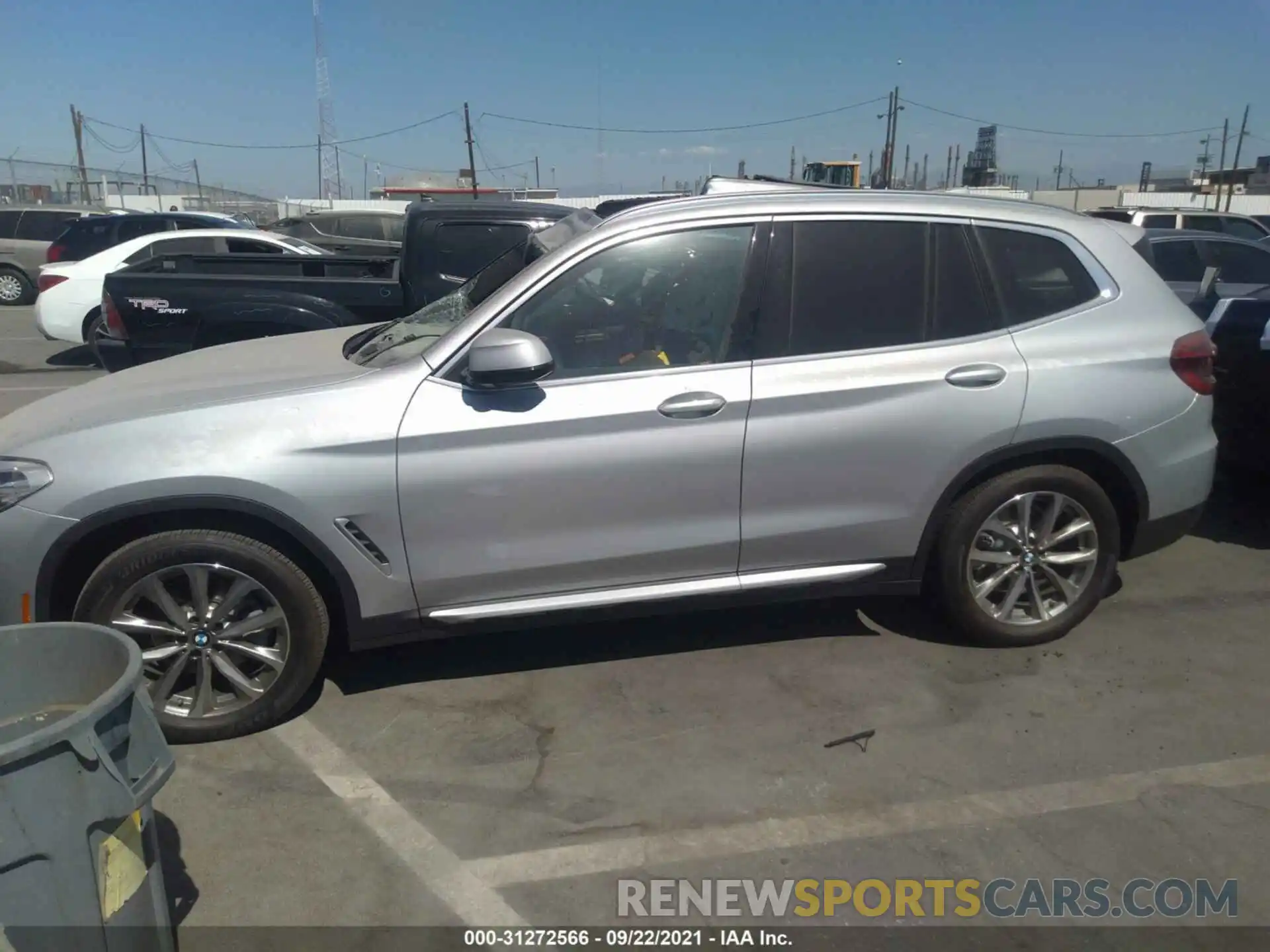 2 Photograph of a damaged car 5UXTR7C5XKLR53351 BMW X3 2019