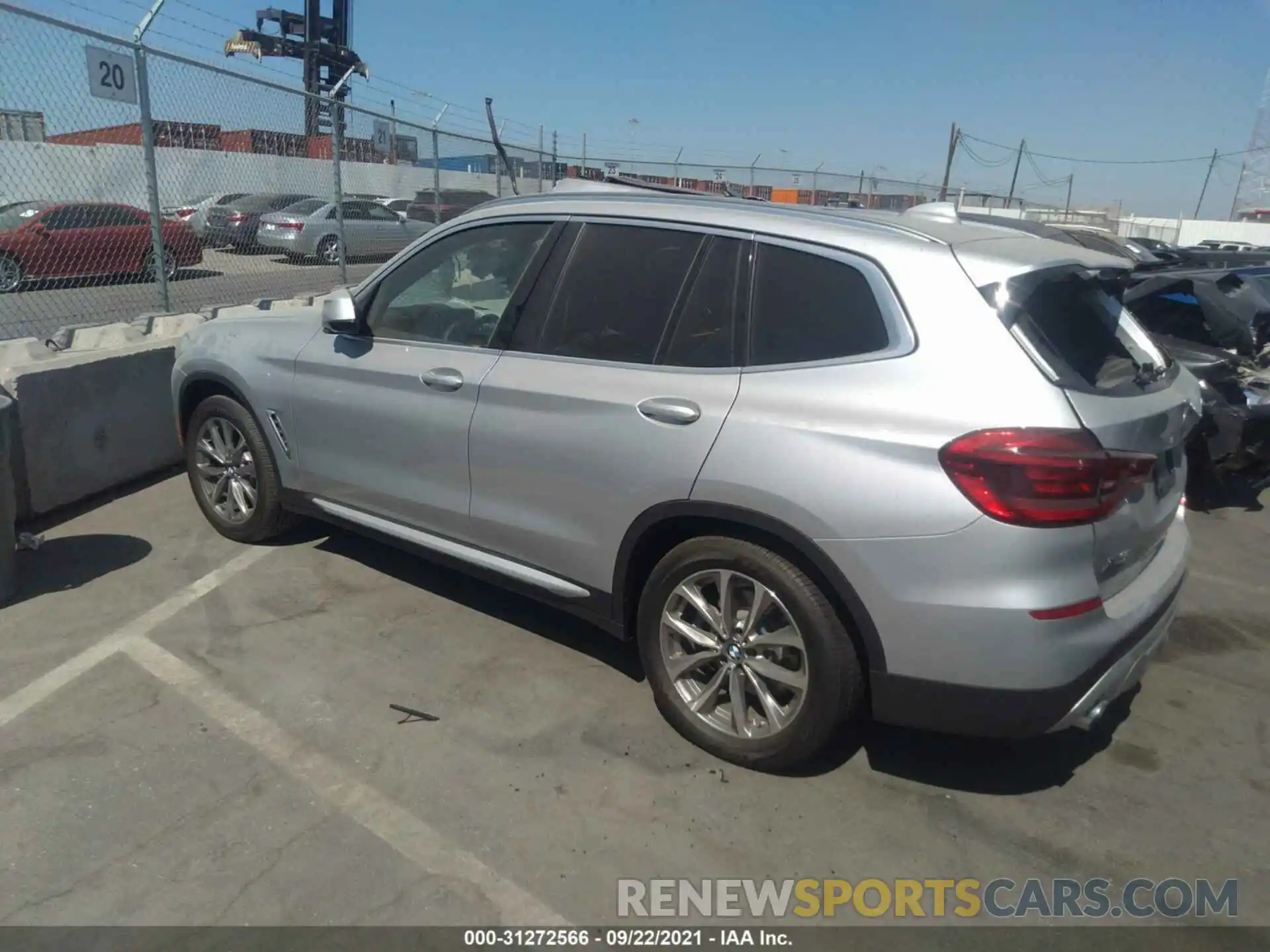 3 Photograph of a damaged car 5UXTR7C5XKLR53351 BMW X3 2019