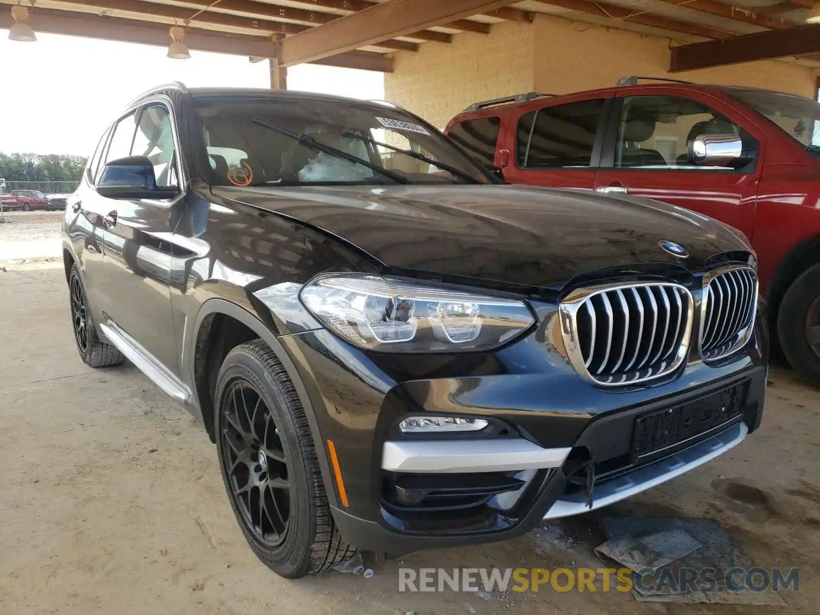 1 Photograph of a damaged car 5UXTR9C50KLD90731 BMW X3 2019