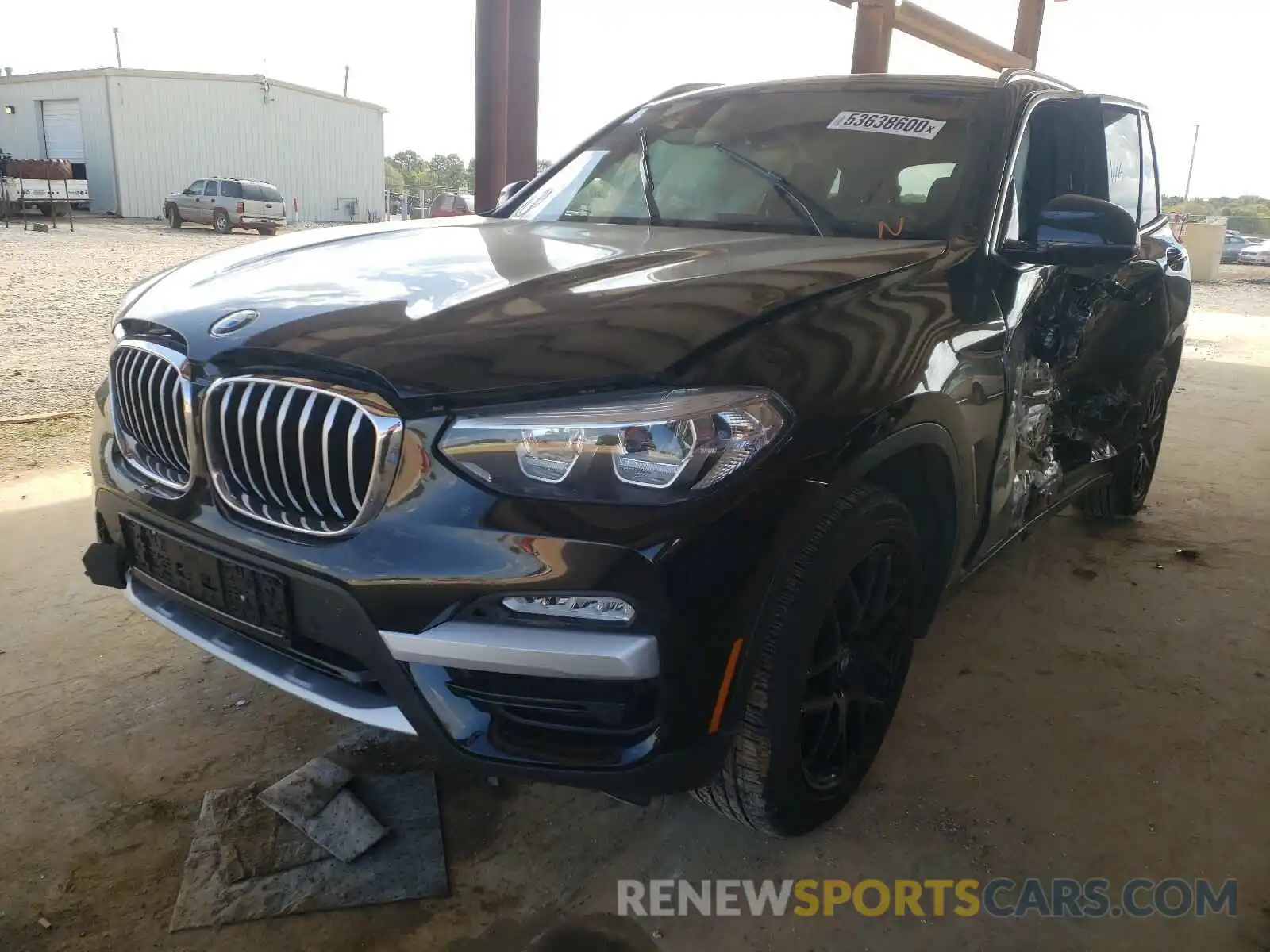 2 Photograph of a damaged car 5UXTR9C50KLD90731 BMW X3 2019