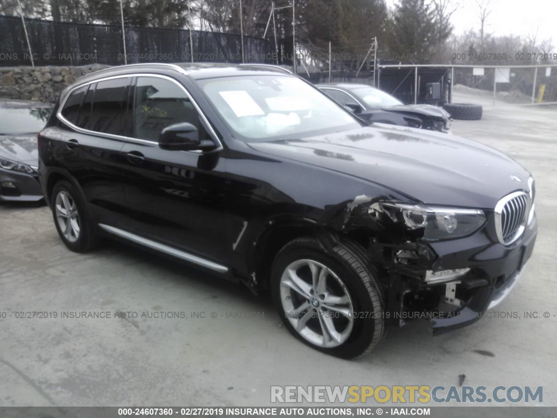 1 Photograph of a damaged car 5UXTR9C50KLD91426 BMW X3 2019