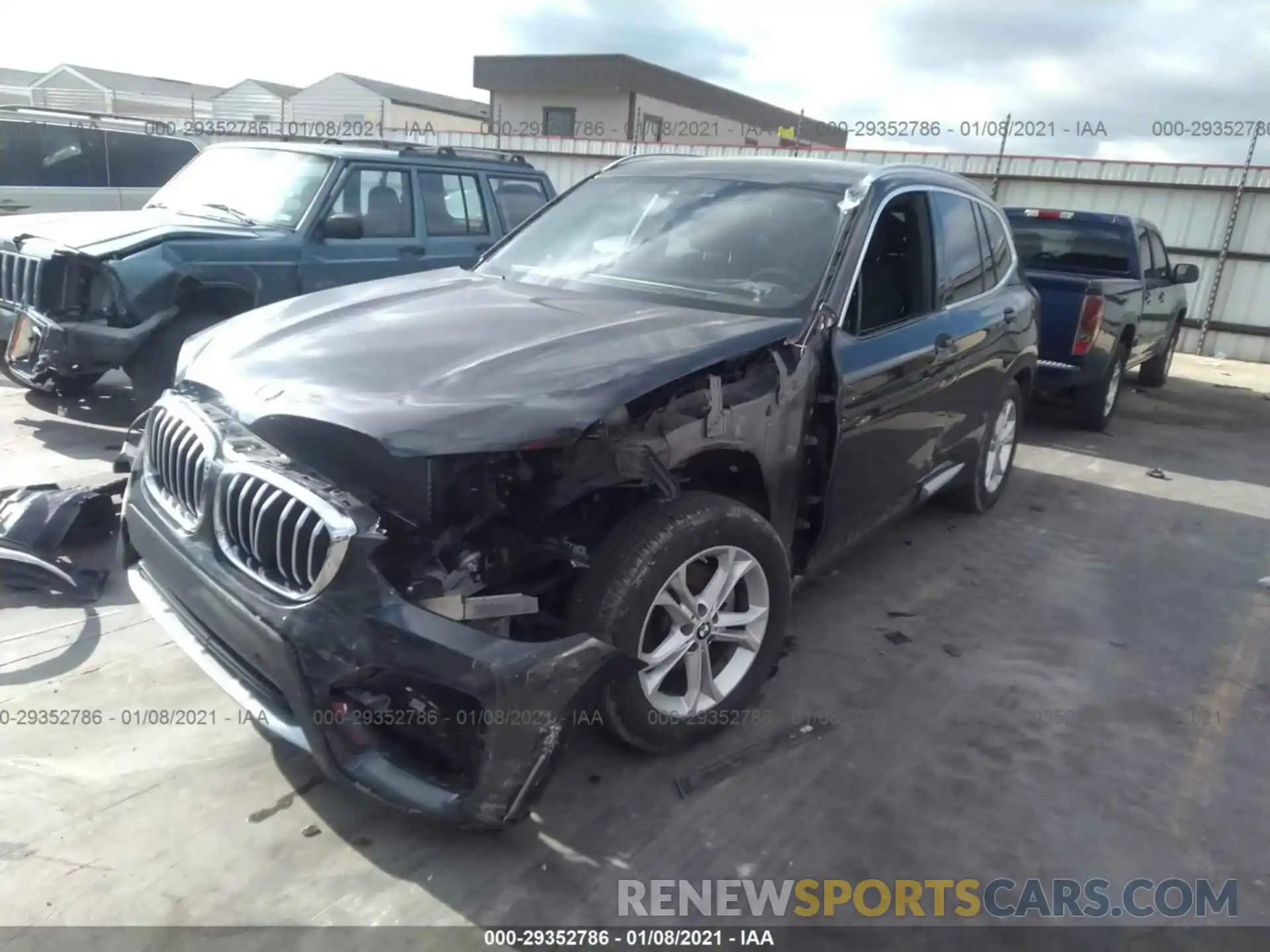 2 Photograph of a damaged car 5UXTR9C50KLD92818 BMW X3 2019