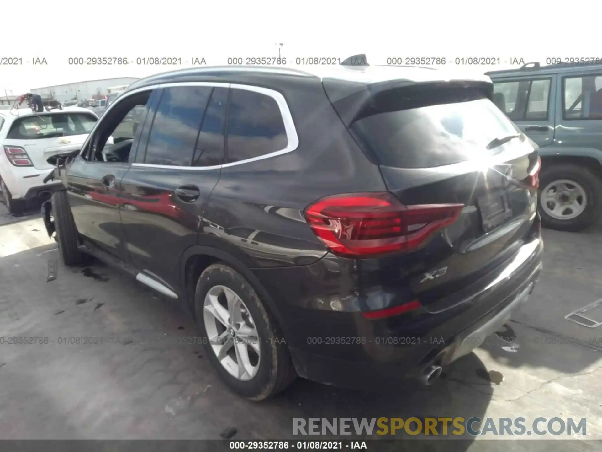 3 Photograph of a damaged car 5UXTR9C50KLD92818 BMW X3 2019