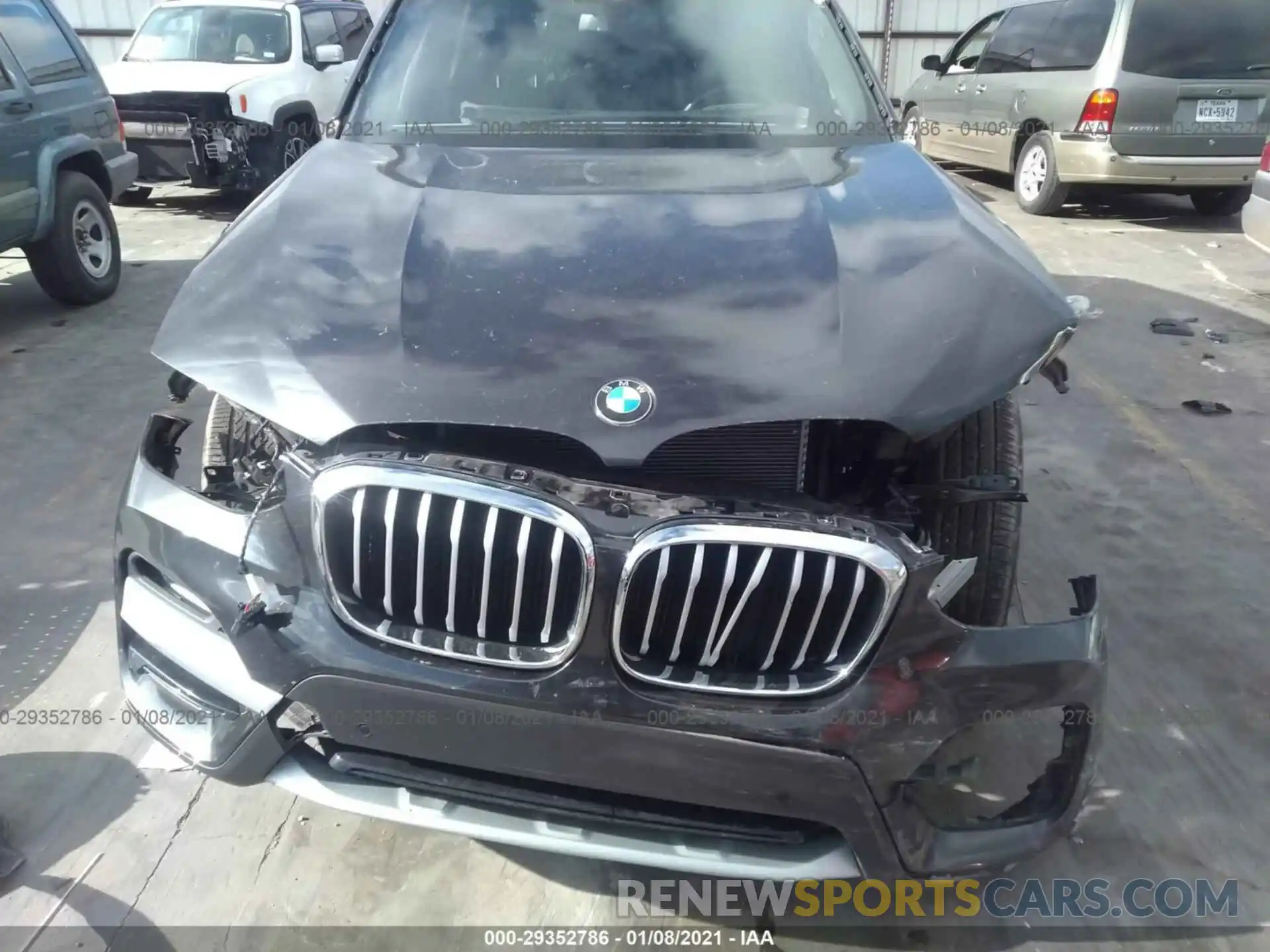 6 Photograph of a damaged car 5UXTR9C50KLD92818 BMW X3 2019