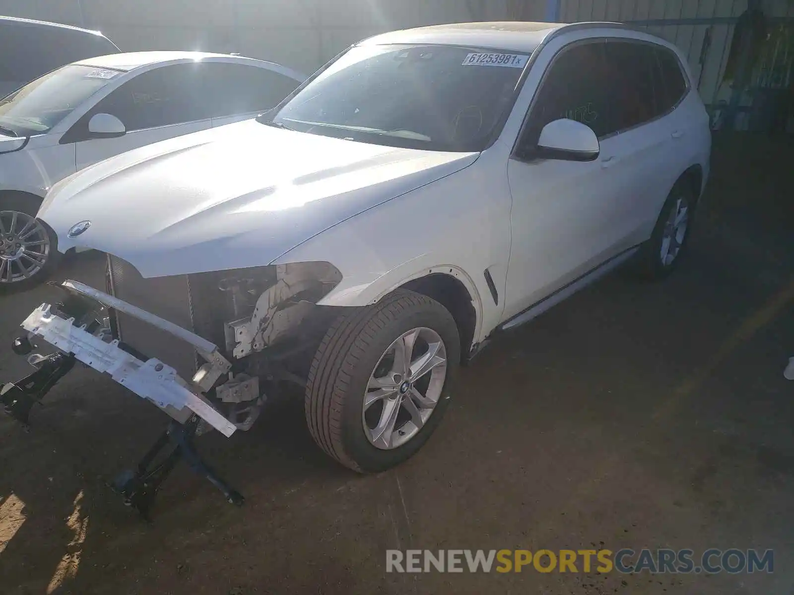 2 Photograph of a damaged car 5UXTR9C50KLD93032 BMW X3 2019