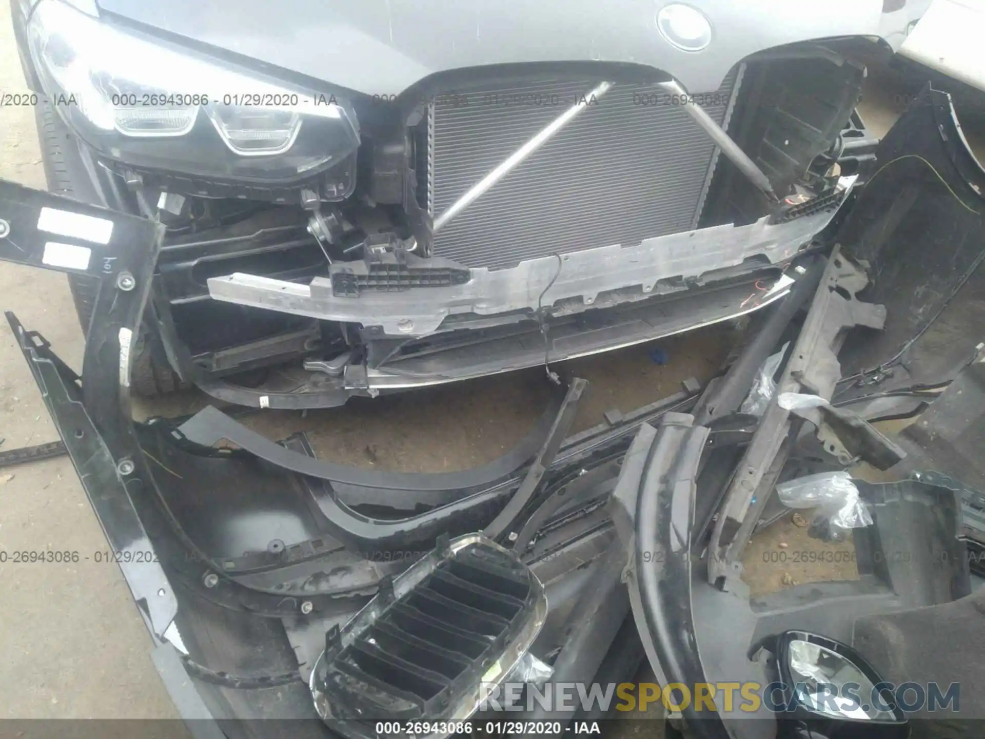 6 Photograph of a damaged car 5UXTR9C50KLD93550 BMW X3 2019