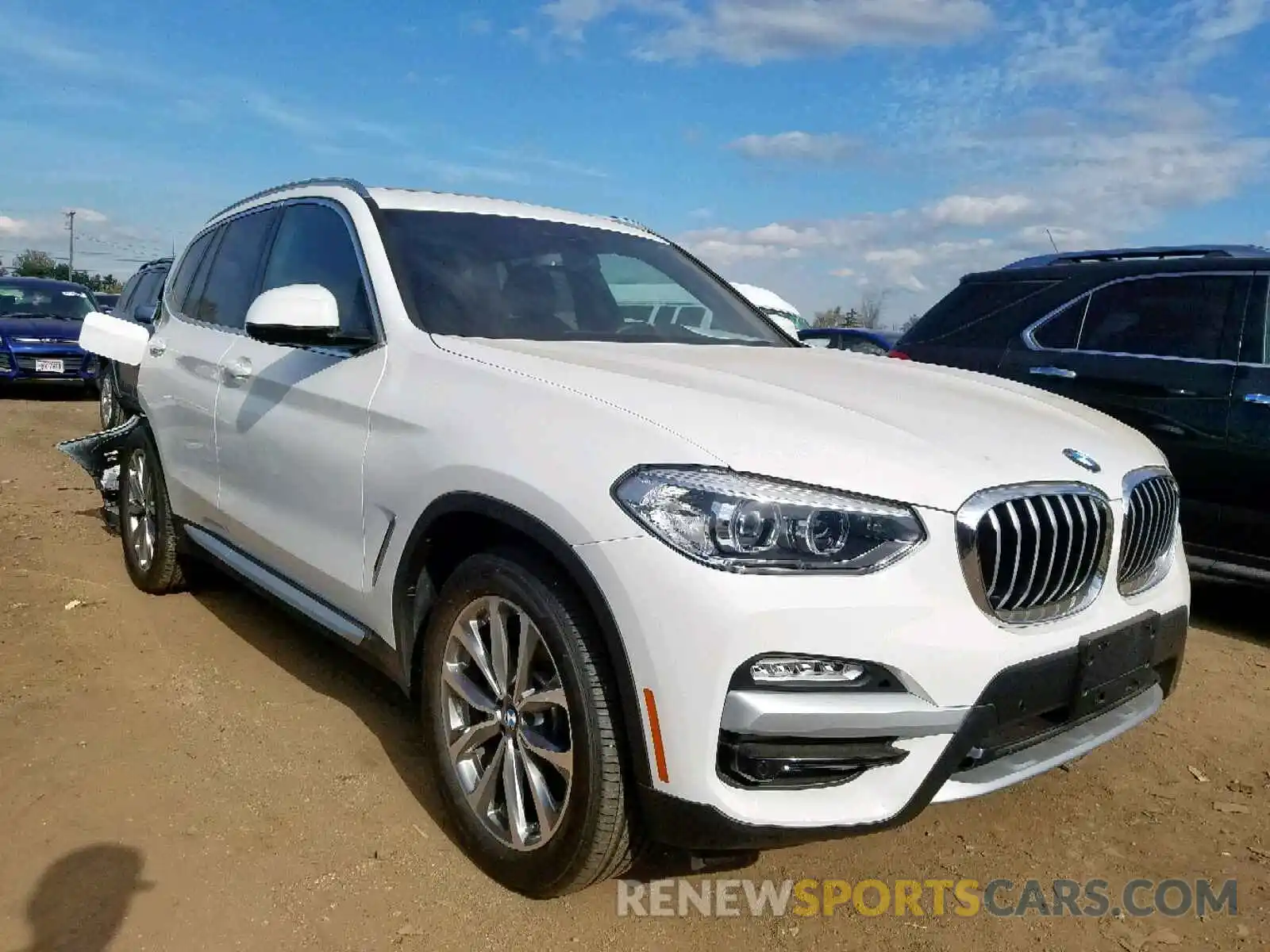 1 Photograph of a damaged car 5UXTR9C50KLD94178 BMW X3 2019