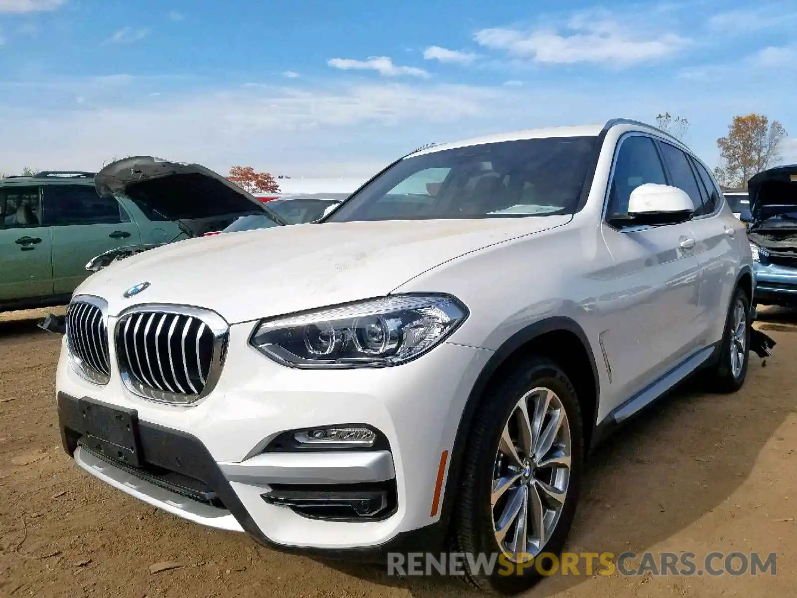 2 Photograph of a damaged car 5UXTR9C50KLD94178 BMW X3 2019