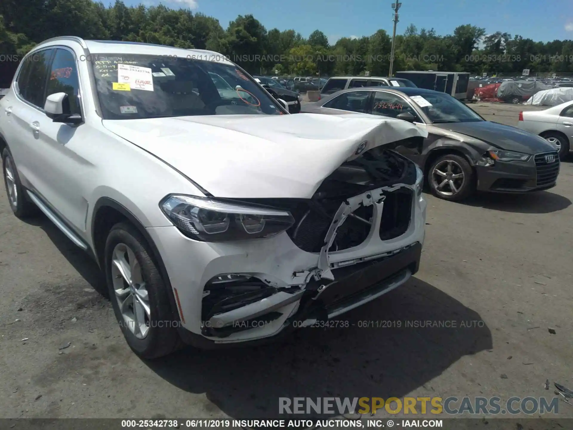 6 Фотография поврежденного автомобиля 5UXTR9C50KLD94293 BMW X3 2019