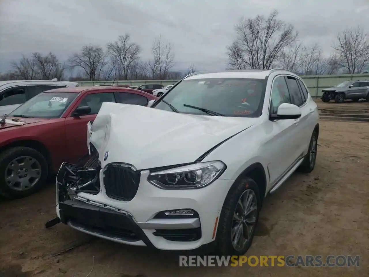 2 Photograph of a damaged car 5UXTR9C50KLD94570 BMW X3 2019