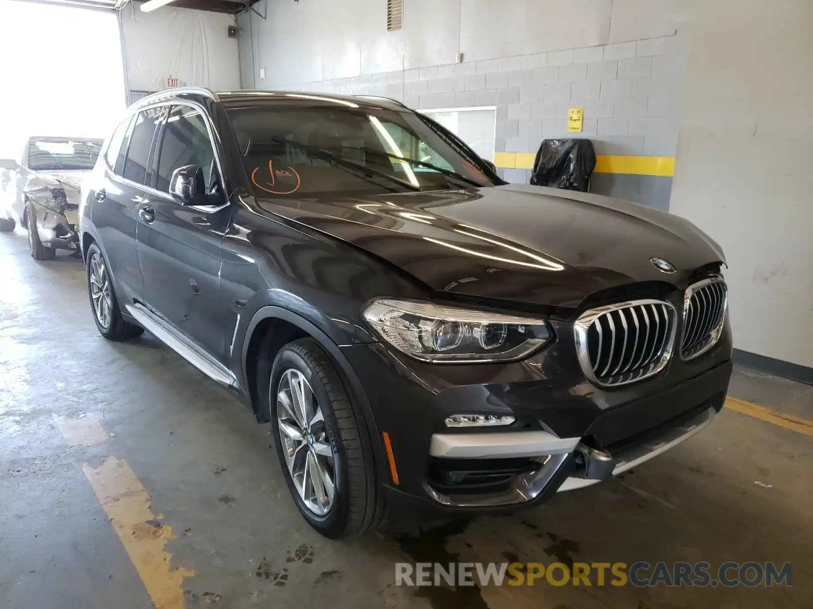 1 Photograph of a damaged car 5UXTR9C50KLD96741 BMW X3 2019