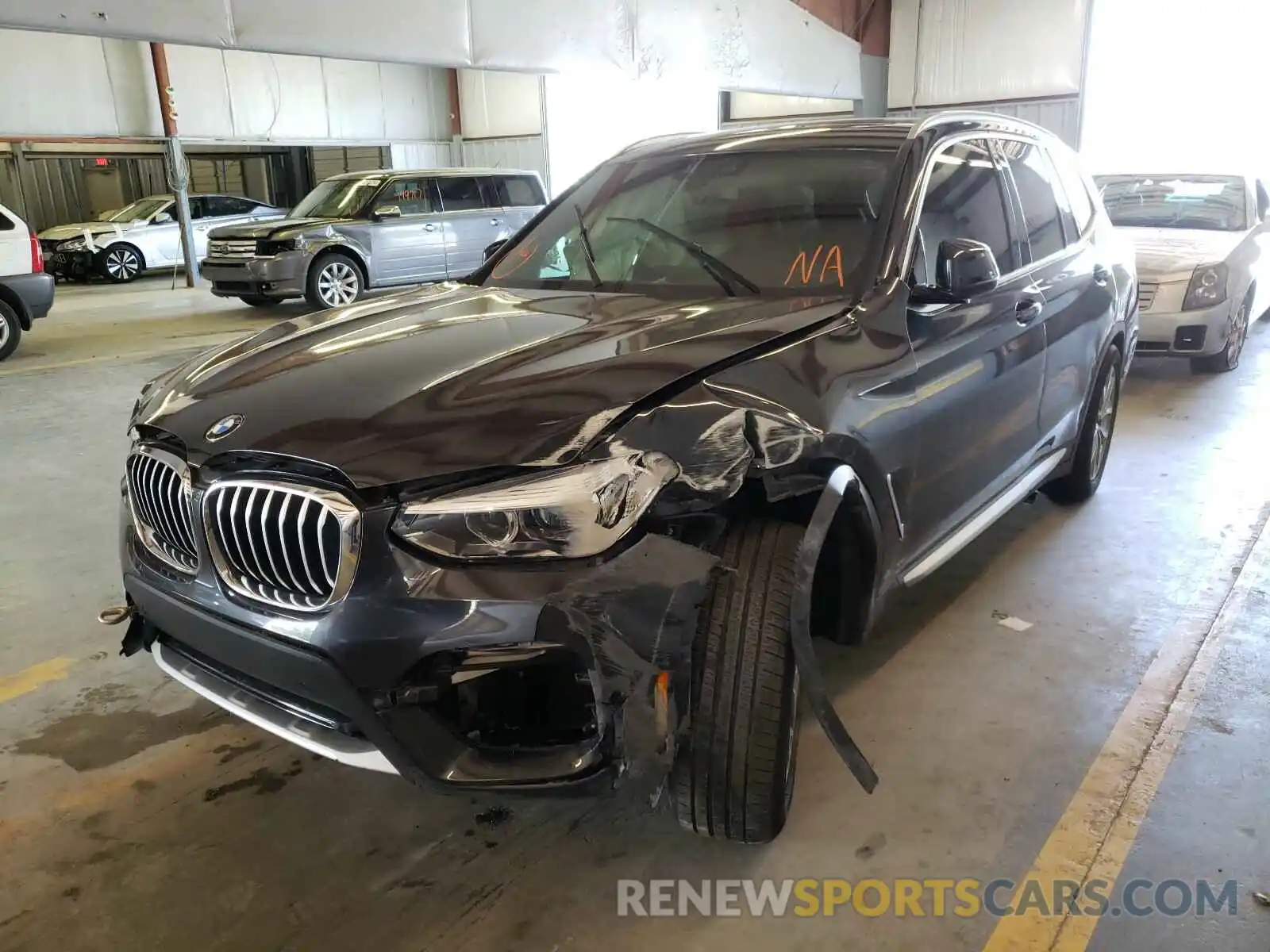 2 Photograph of a damaged car 5UXTR9C50KLD96741 BMW X3 2019