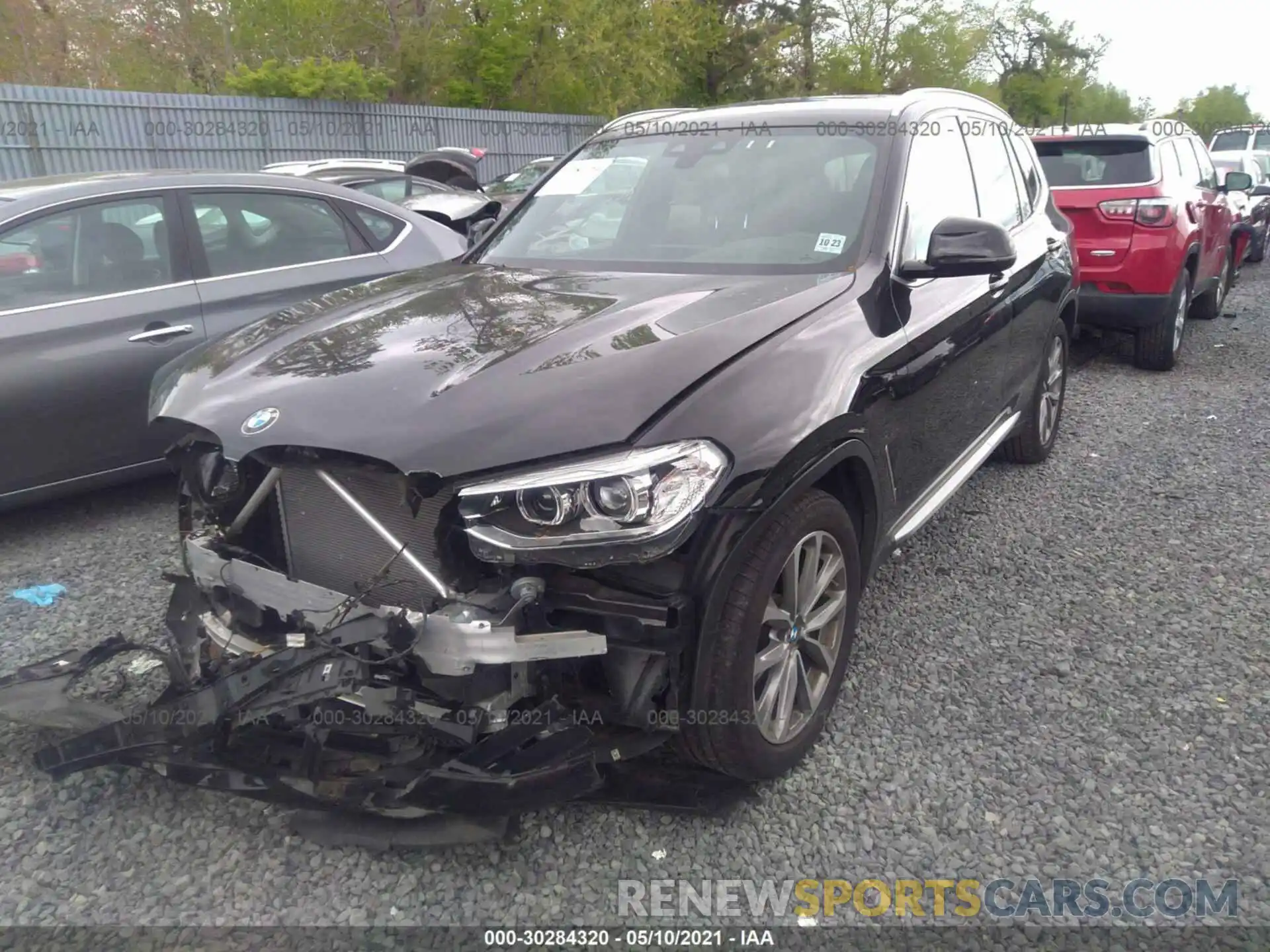 2 Photograph of a damaged car 5UXTR9C50KLD98716 BMW X3 2019