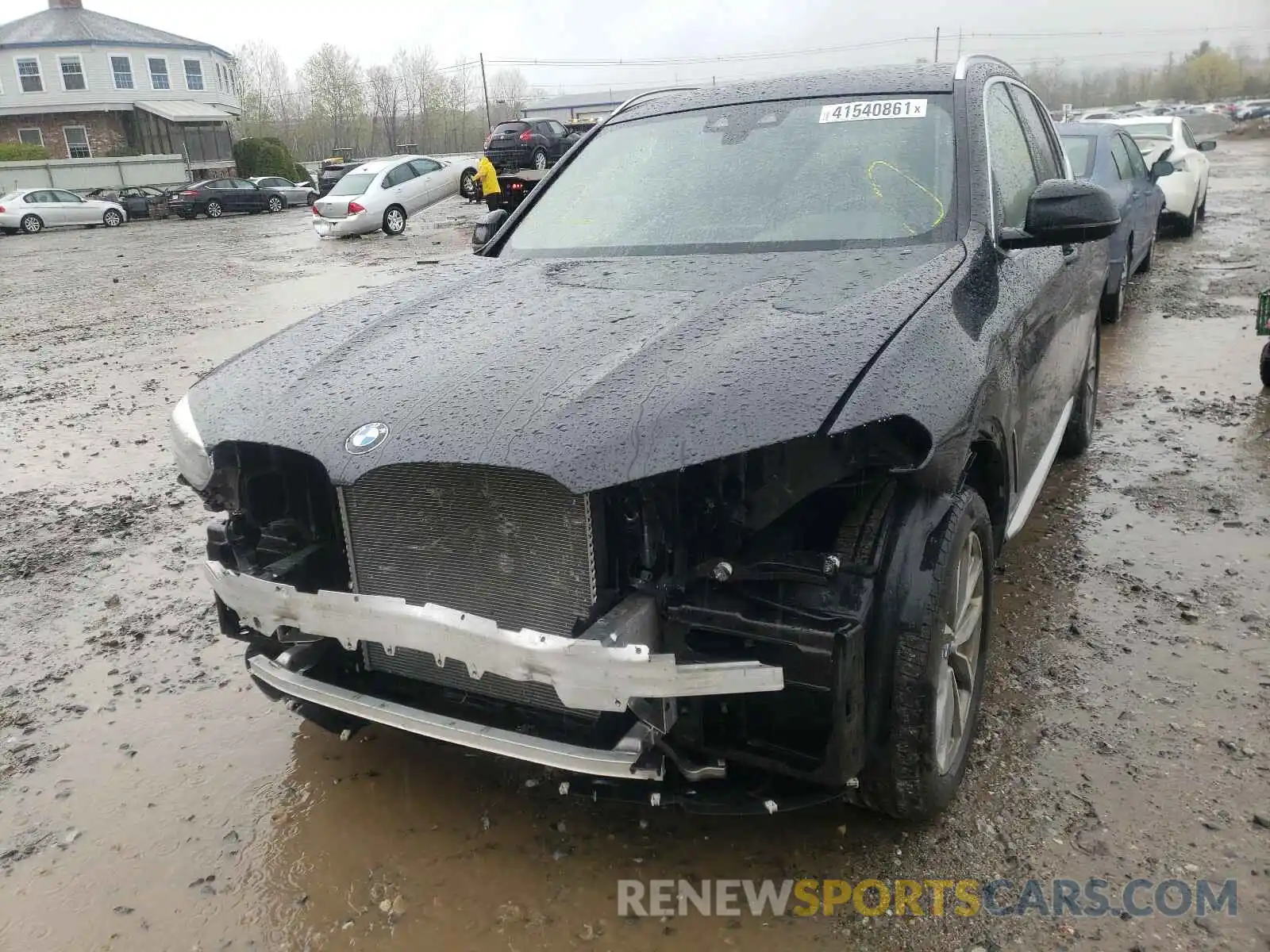 9 Photograph of a damaged car 5UXTR9C50KLE12775 BMW X3 2019