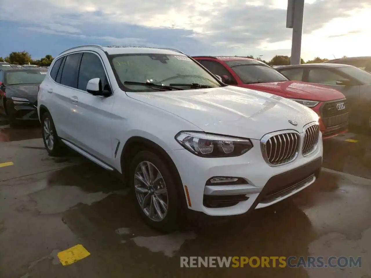 1 Photograph of a damaged car 5UXTR9C50KLE15773 BMW X3 2019