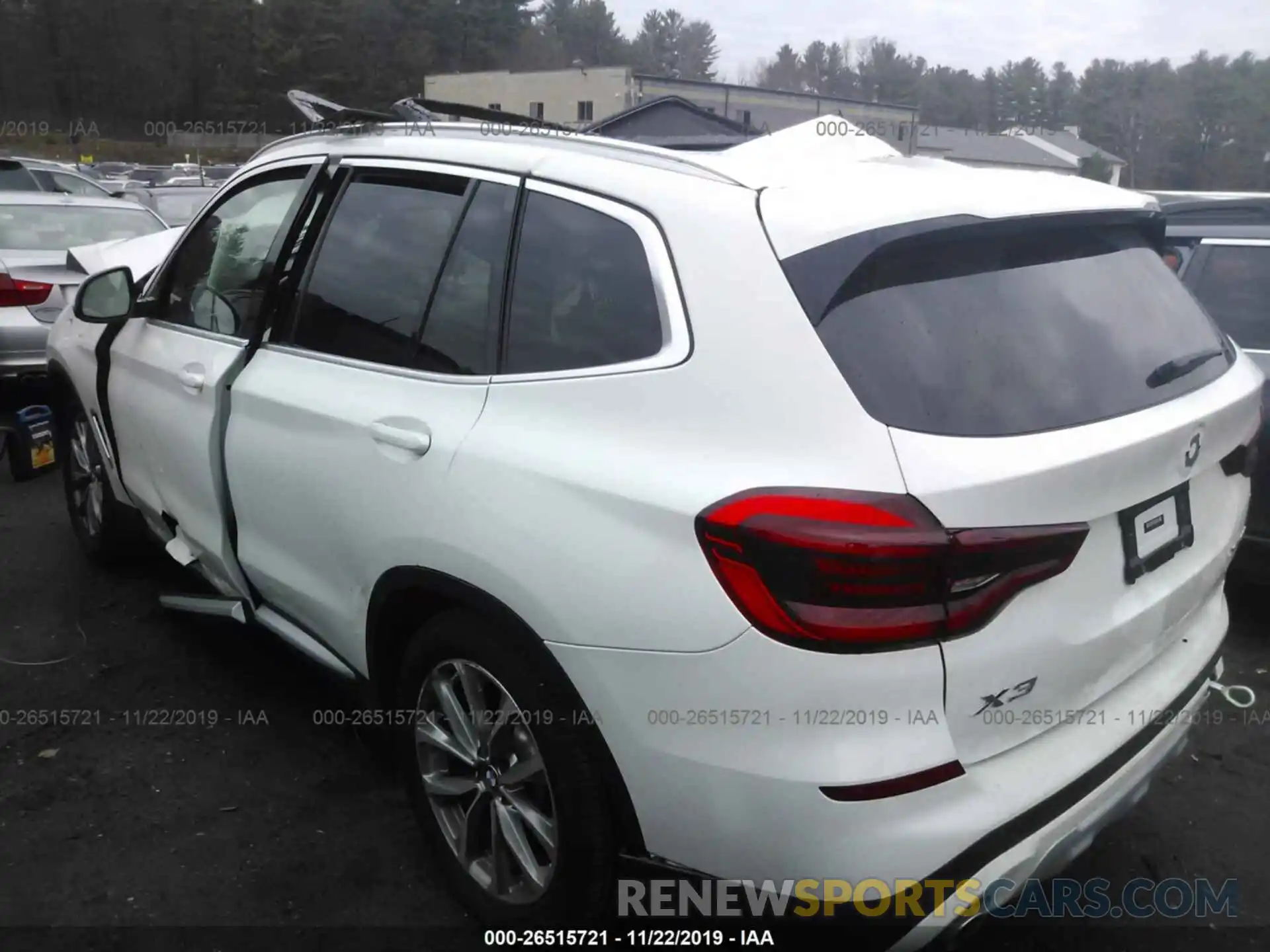 3 Photograph of a damaged car 5UXTR9C50KLE15823 BMW X3 2019