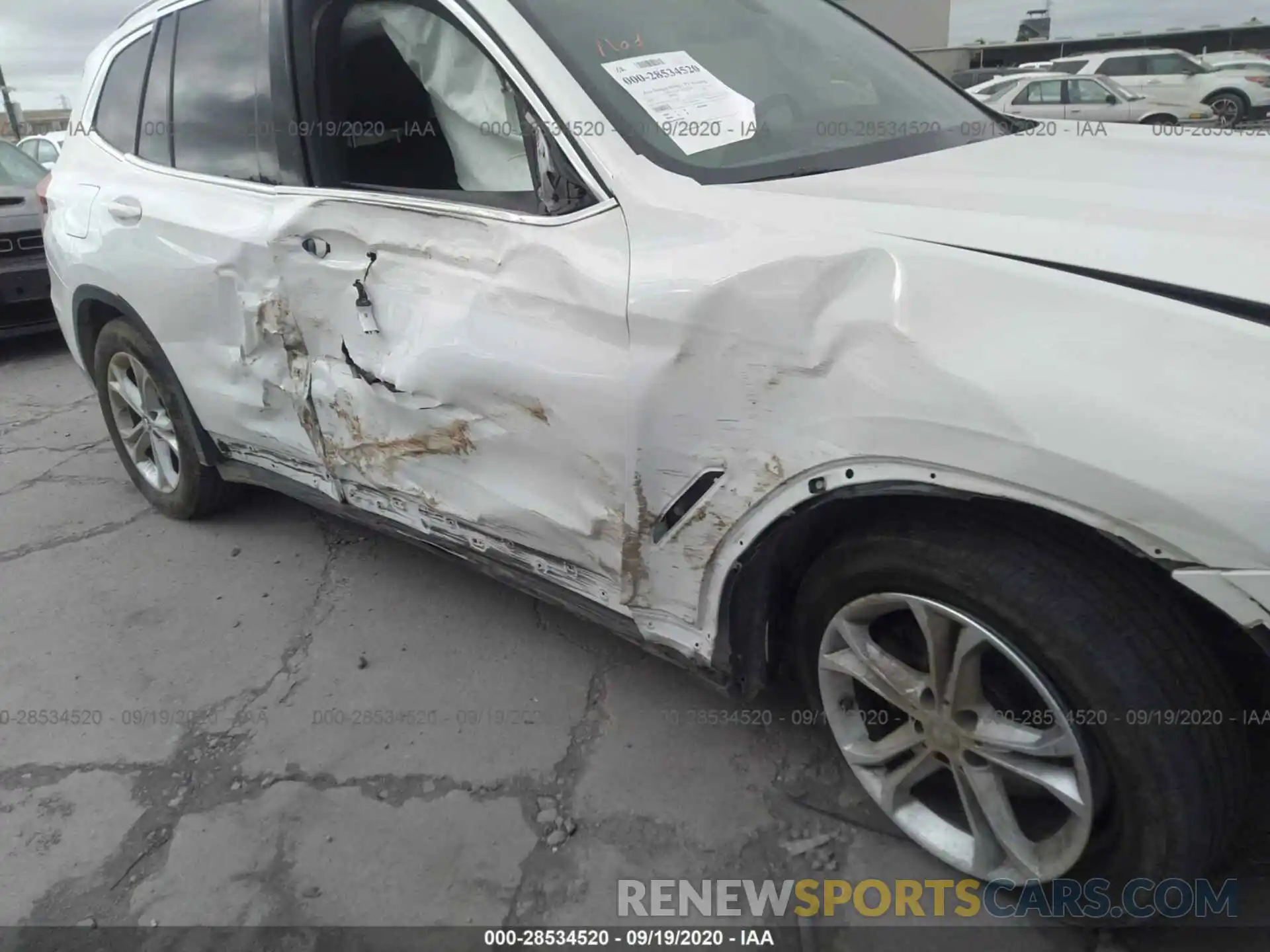 6 Photograph of a damaged car 5UXTR9C50KLE16969 BMW X3 2019