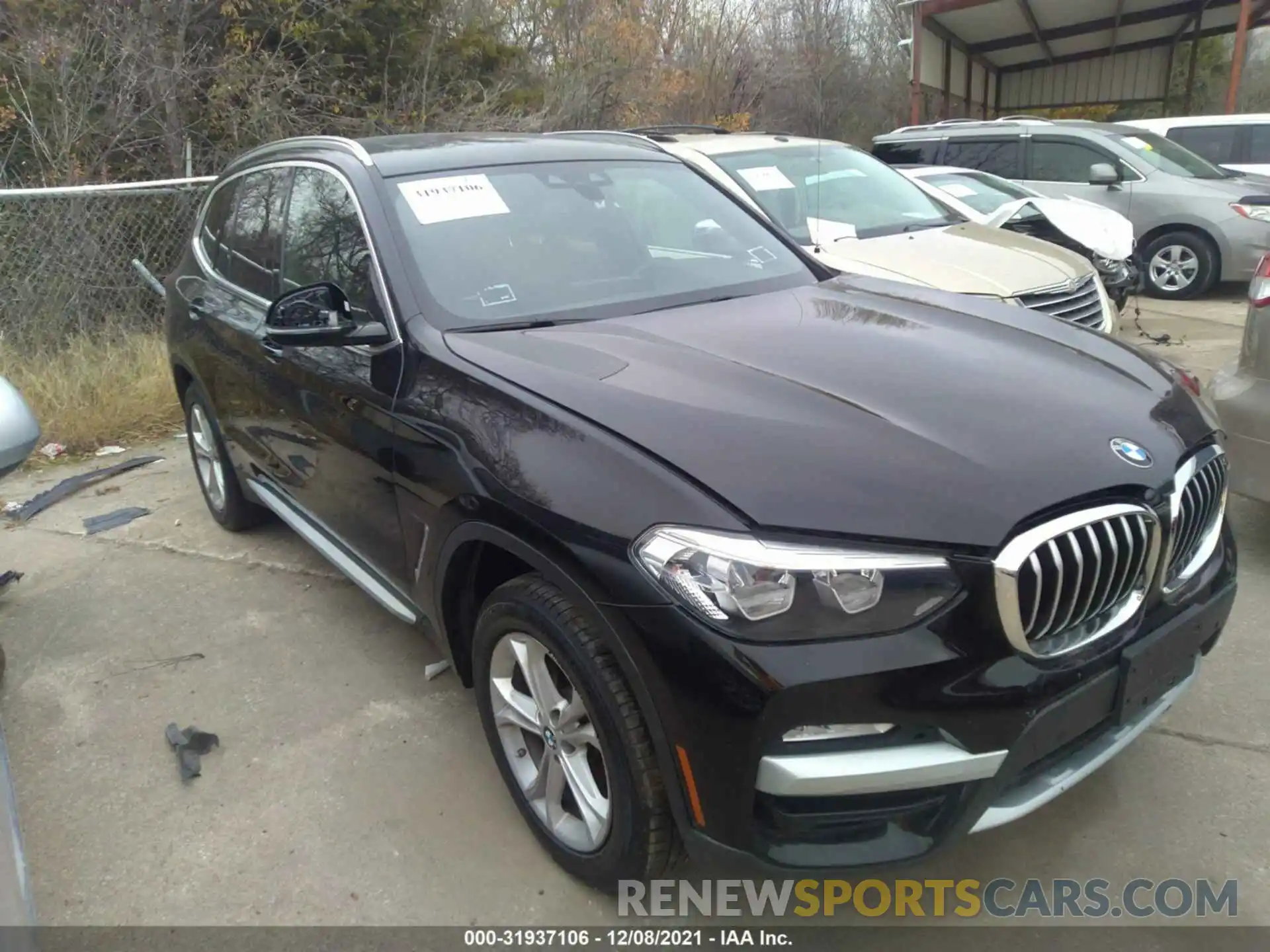 1 Photograph of a damaged car 5UXTR9C50KLE18236 BMW X3 2019