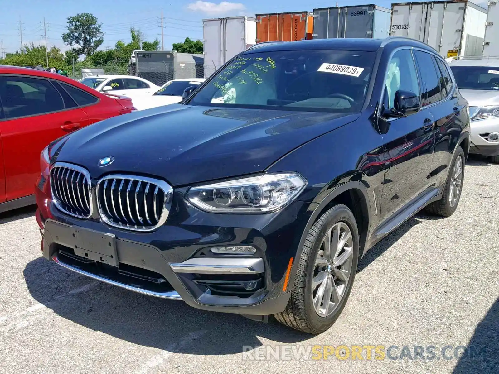 2 Photograph of a damaged car 5UXTR9C50KLP77082 BMW X3 2019