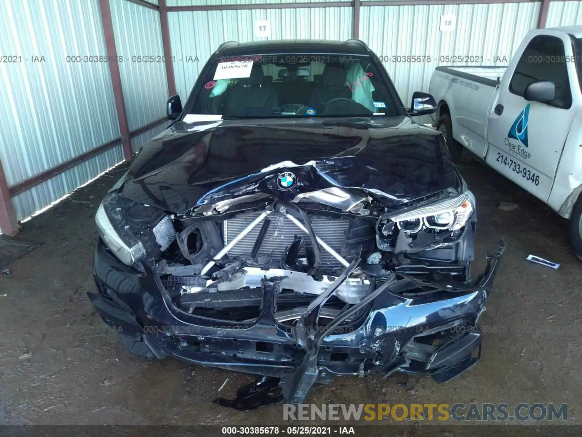 6 Photograph of a damaged car 5UXTR9C50KLP82704 BMW X3 2019