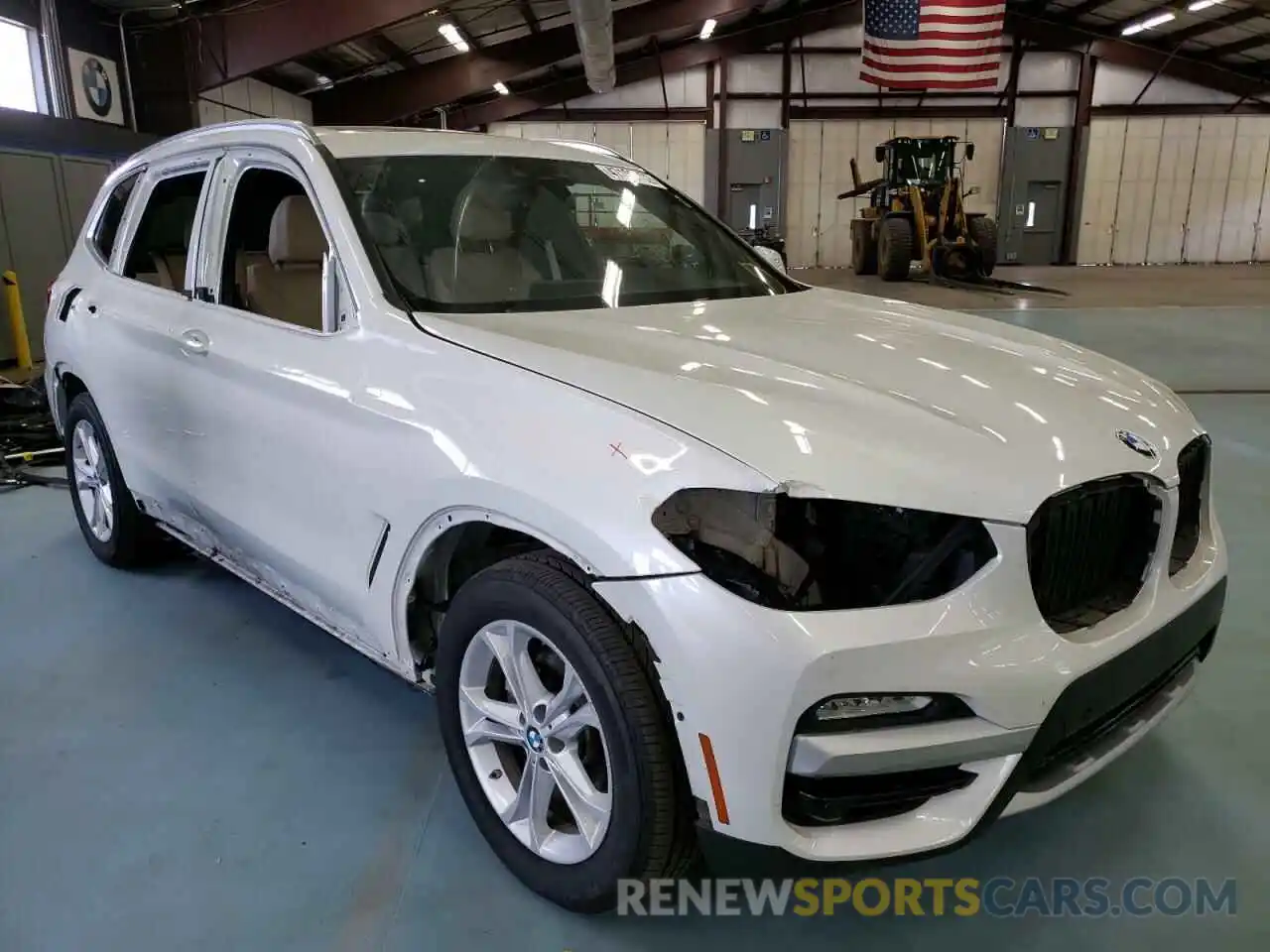 1 Photograph of a damaged car 5UXTR9C50KLP82752 BMW X3 2019