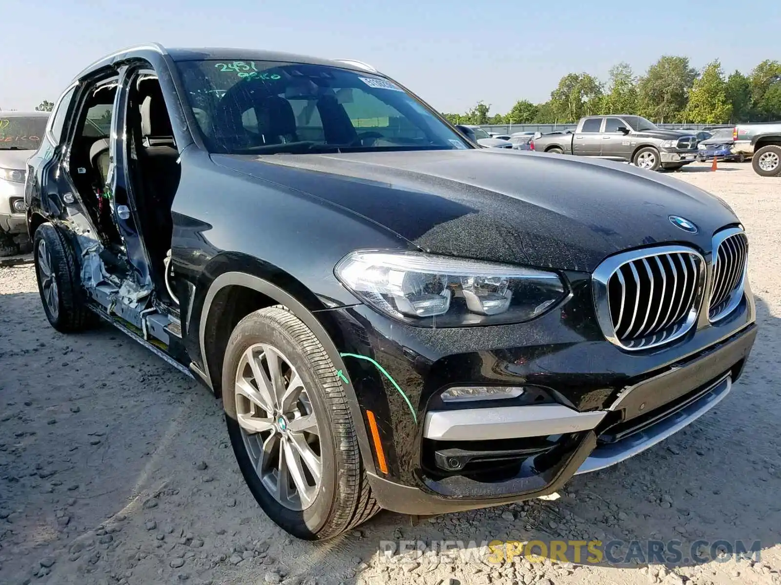 1 Photograph of a damaged car 5UXTR9C50KLP83688 BMW X3 2019