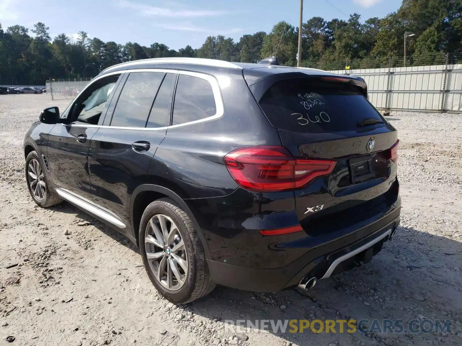 3 Photograph of a damaged car 5UXTR9C50KLP86302 BMW X3 2019