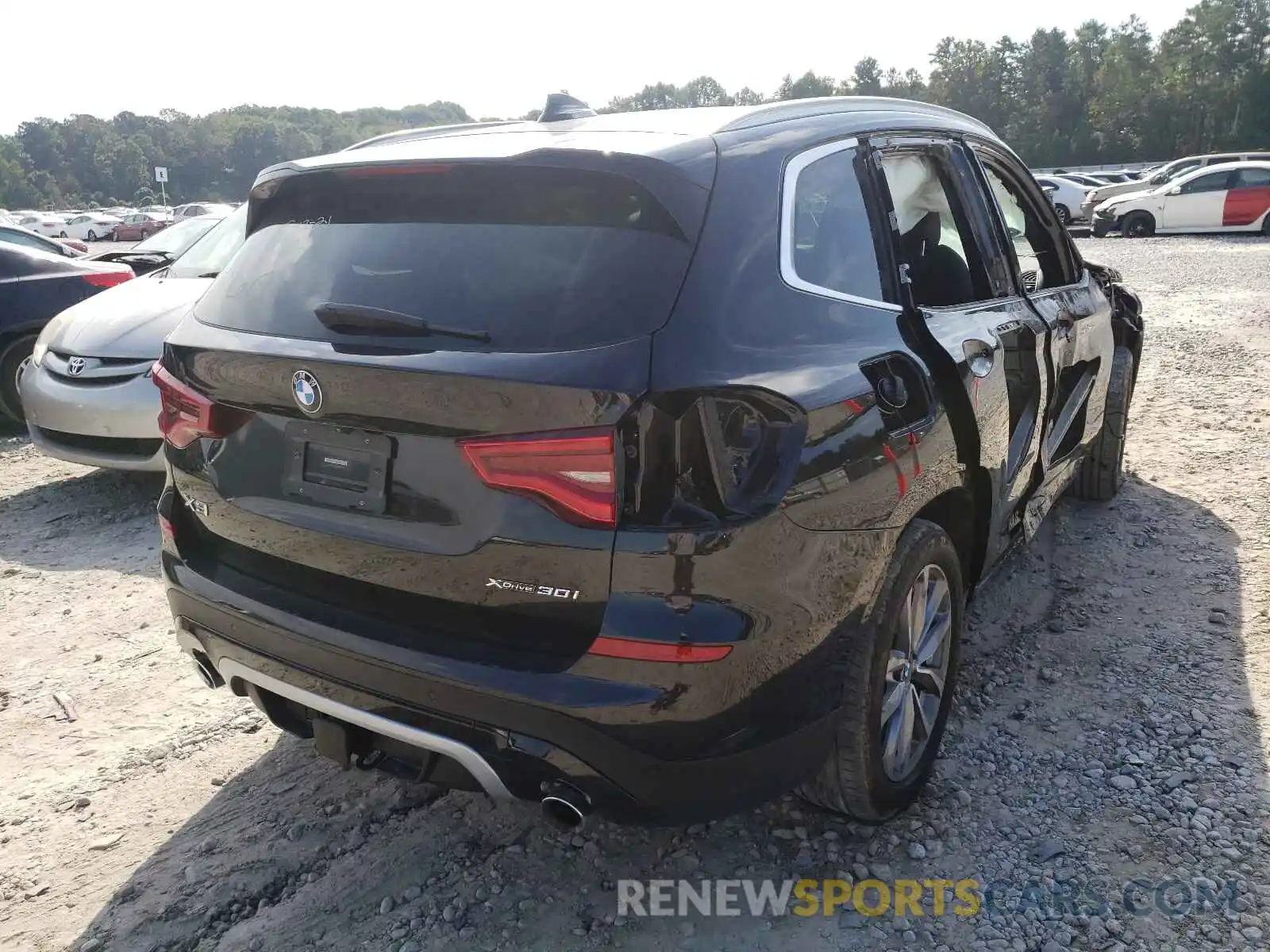 4 Photograph of a damaged car 5UXTR9C50KLP86302 BMW X3 2019