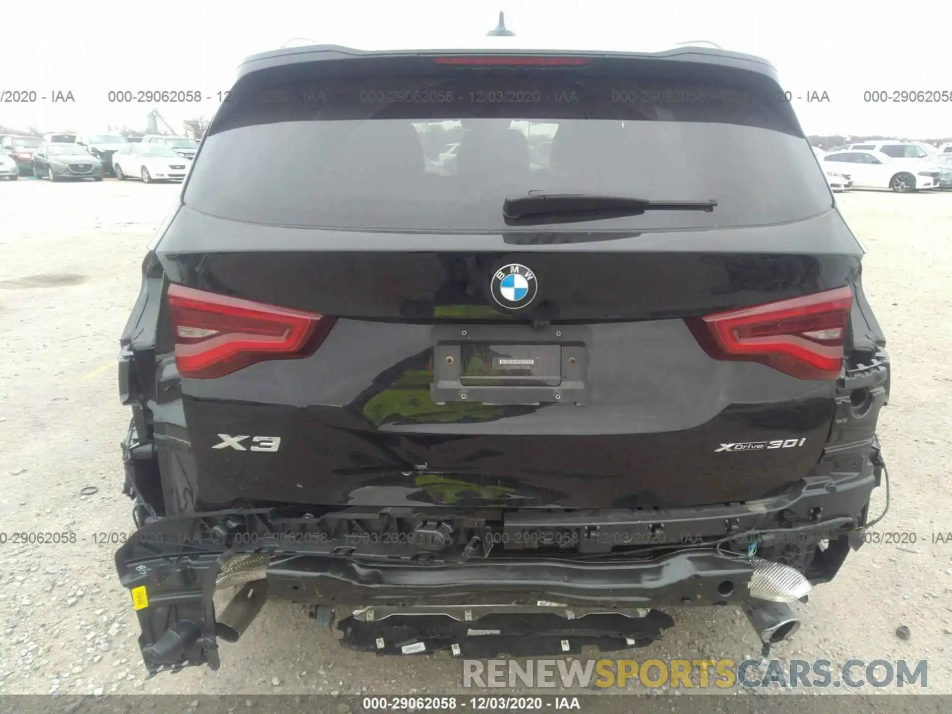 6 Photograph of a damaged car 5UXTR9C50KLP88504 BMW X3 2019