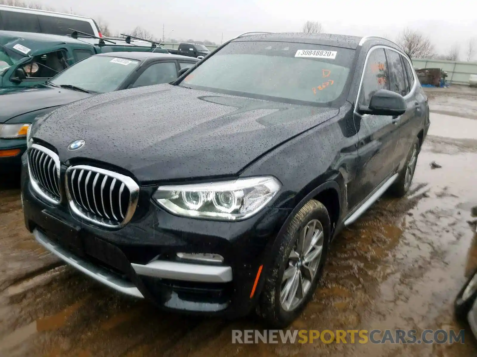 2 Photograph of a damaged car 5UXTR9C50KLP88633 BMW X3 2019