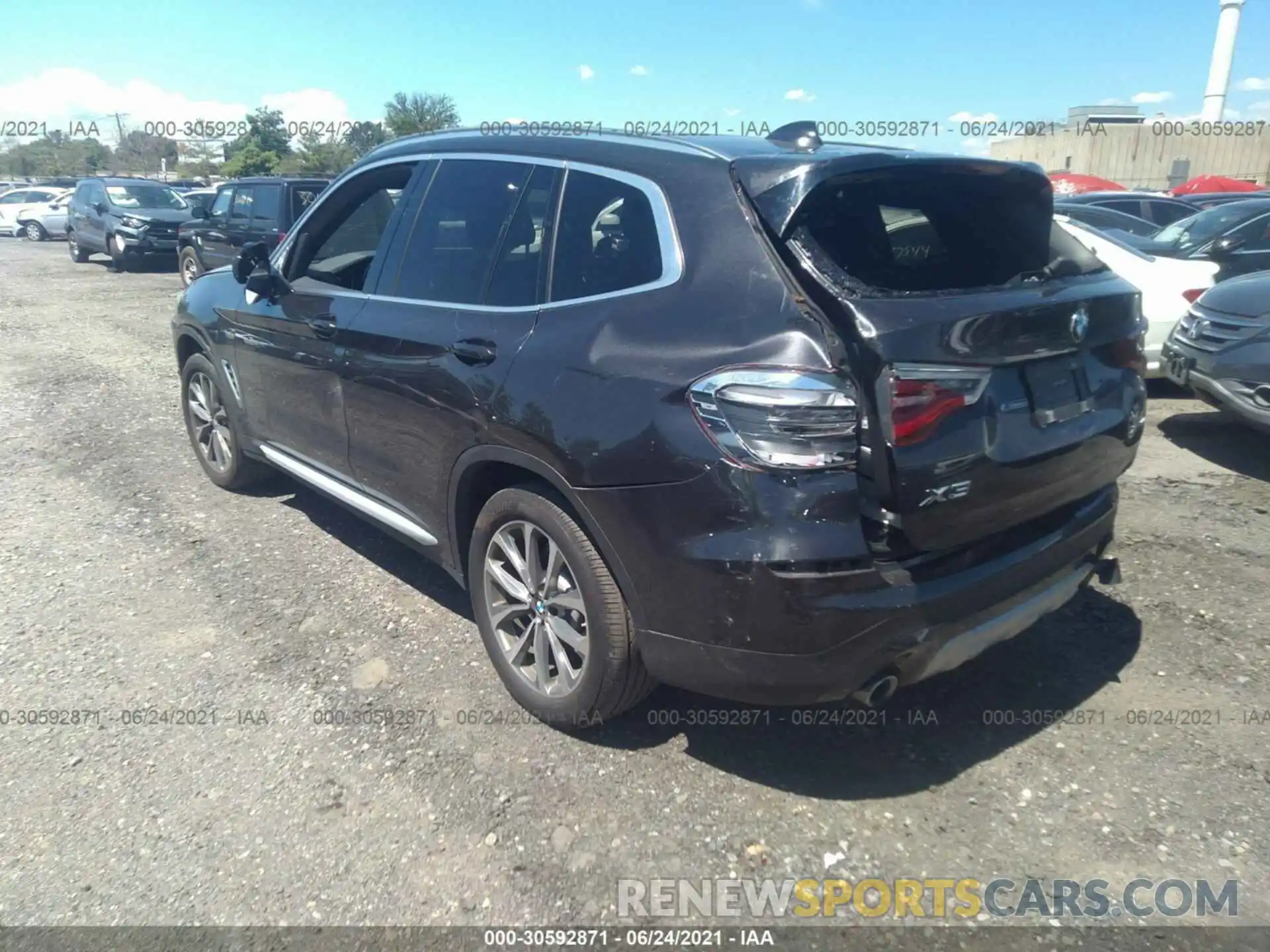 3 Photograph of a damaged car 5UXTR9C50KLP90107 BMW X3 2019