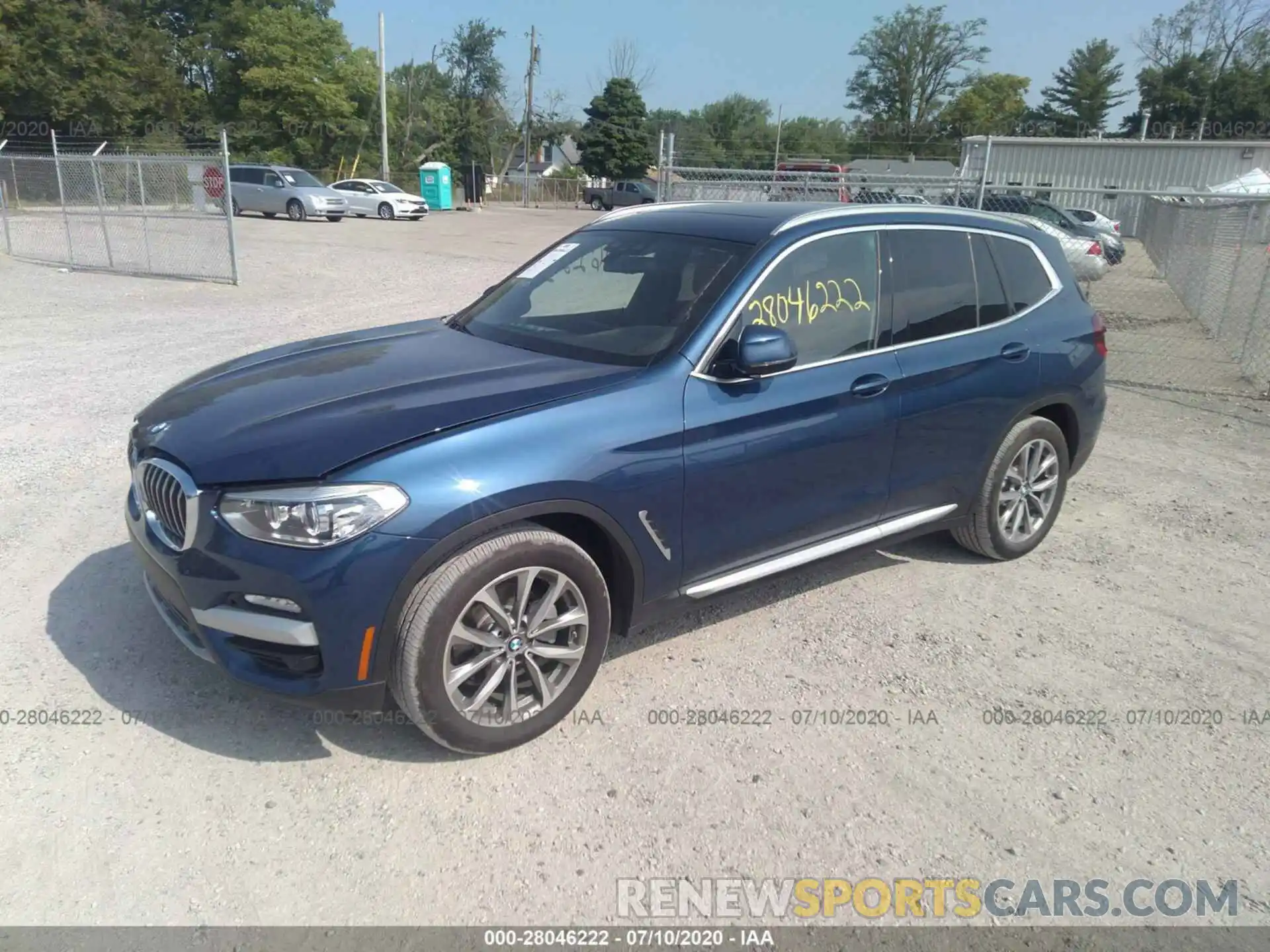 2 Photograph of a damaged car 5UXTR9C50KLR07250 BMW X3 2019