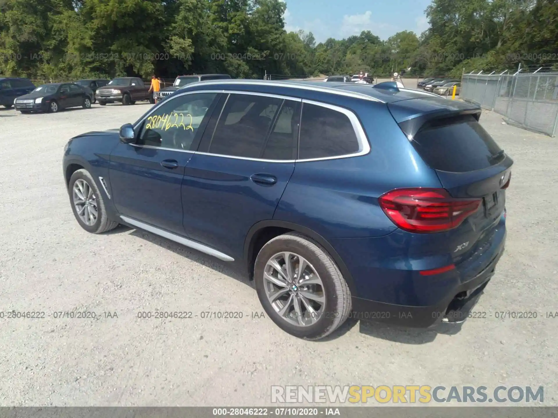 3 Photograph of a damaged car 5UXTR9C50KLR07250 BMW X3 2019