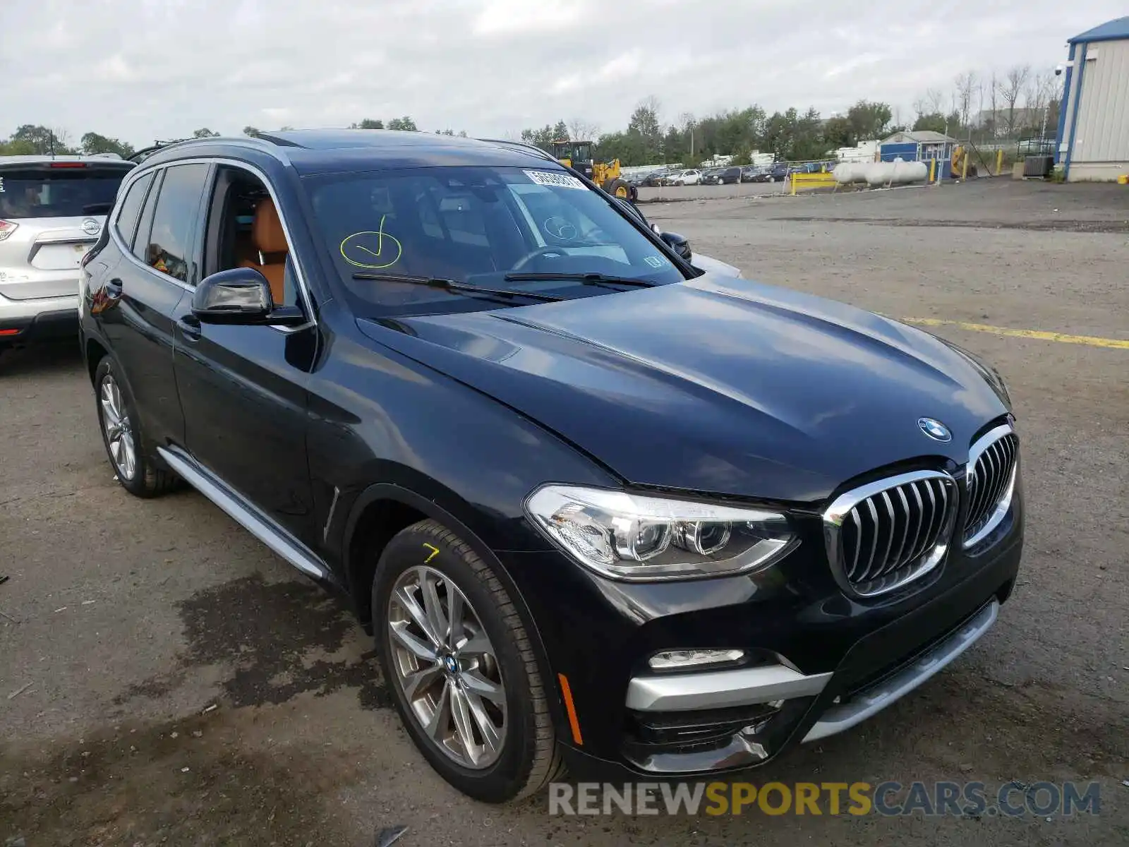 1 Photograph of a damaged car 5UXTR9C50KLR07426 BMW X3 2019