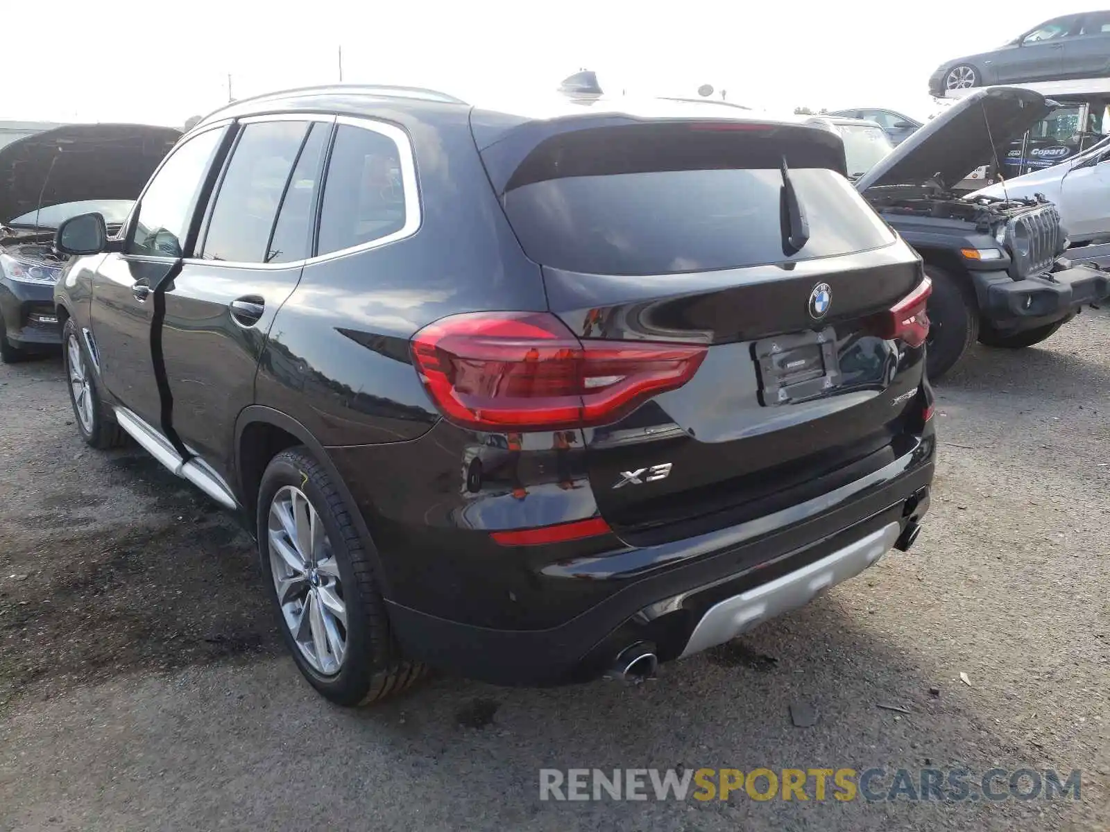 3 Photograph of a damaged car 5UXTR9C50KLR07426 BMW X3 2019