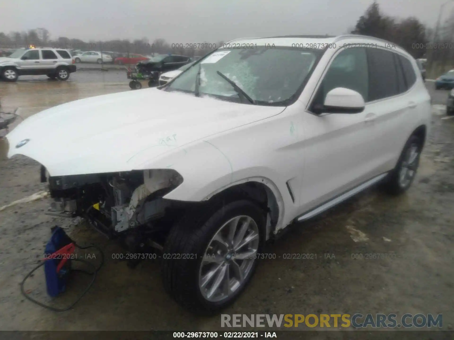 2 Photograph of a damaged car 5UXTR9C50KLR07457 BMW X3 2019