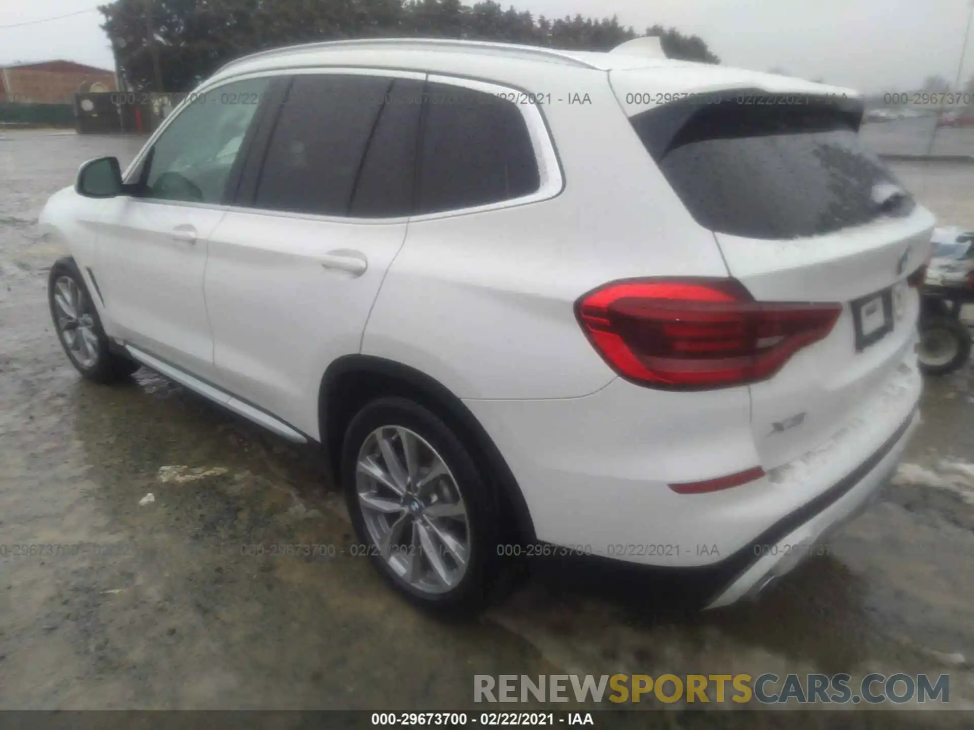 3 Photograph of a damaged car 5UXTR9C50KLR07457 BMW X3 2019