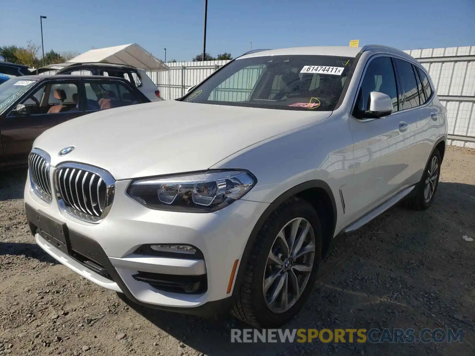 2 Photograph of a damaged car 5UXTR9C50KLR08091 BMW X3 2019